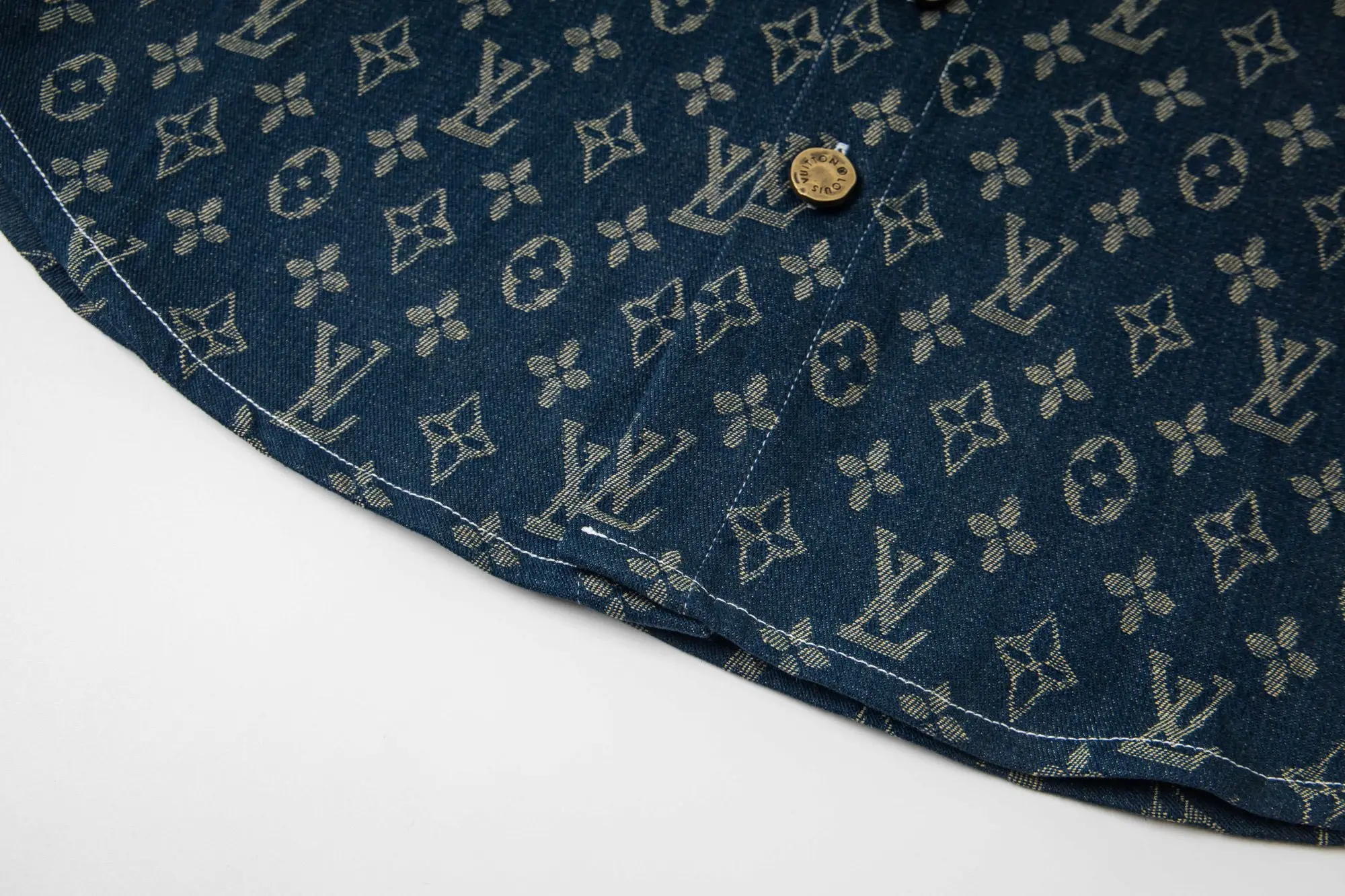 Monogram Jacquard Denim Shirt D15523006 — view 6