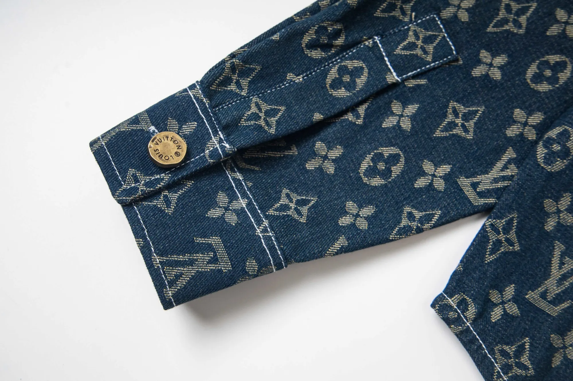 Monogram Jacquard Denim Shirt D15523006 — view 8