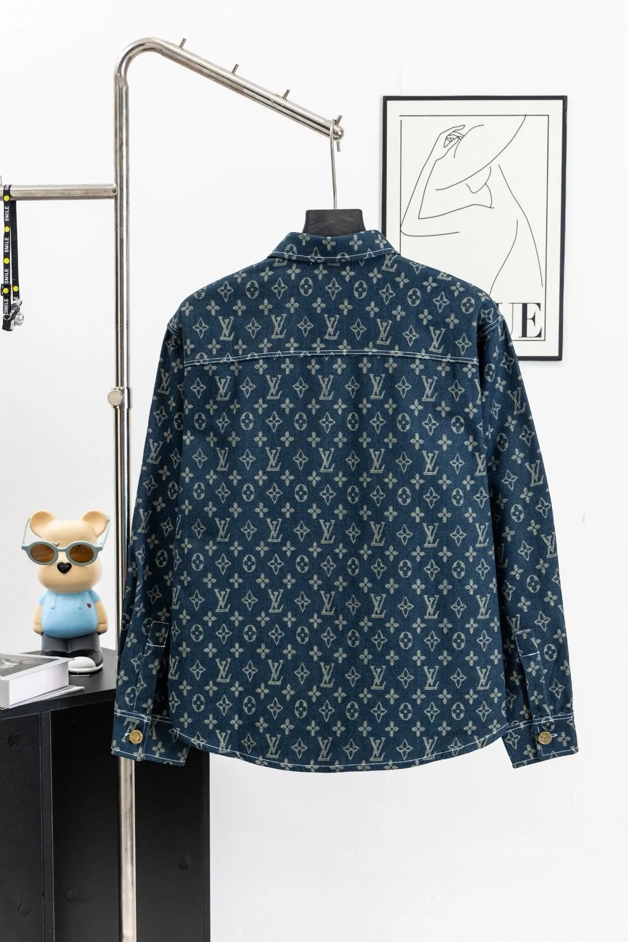 Monogram Jacquard Denim Shirt D15523005 — view 2