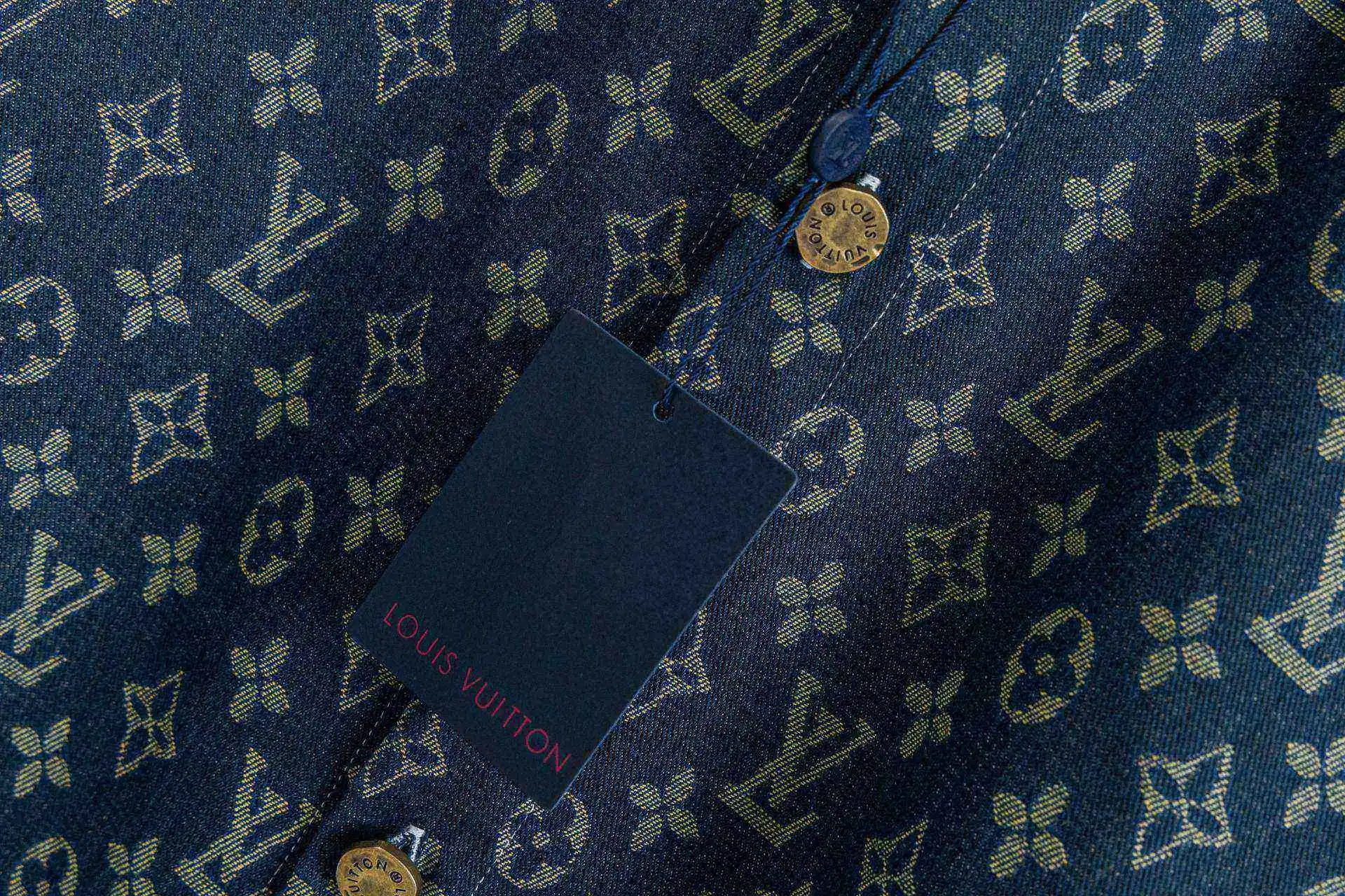 Monogram Jacquard Denim Shirt D15523005 — view 6