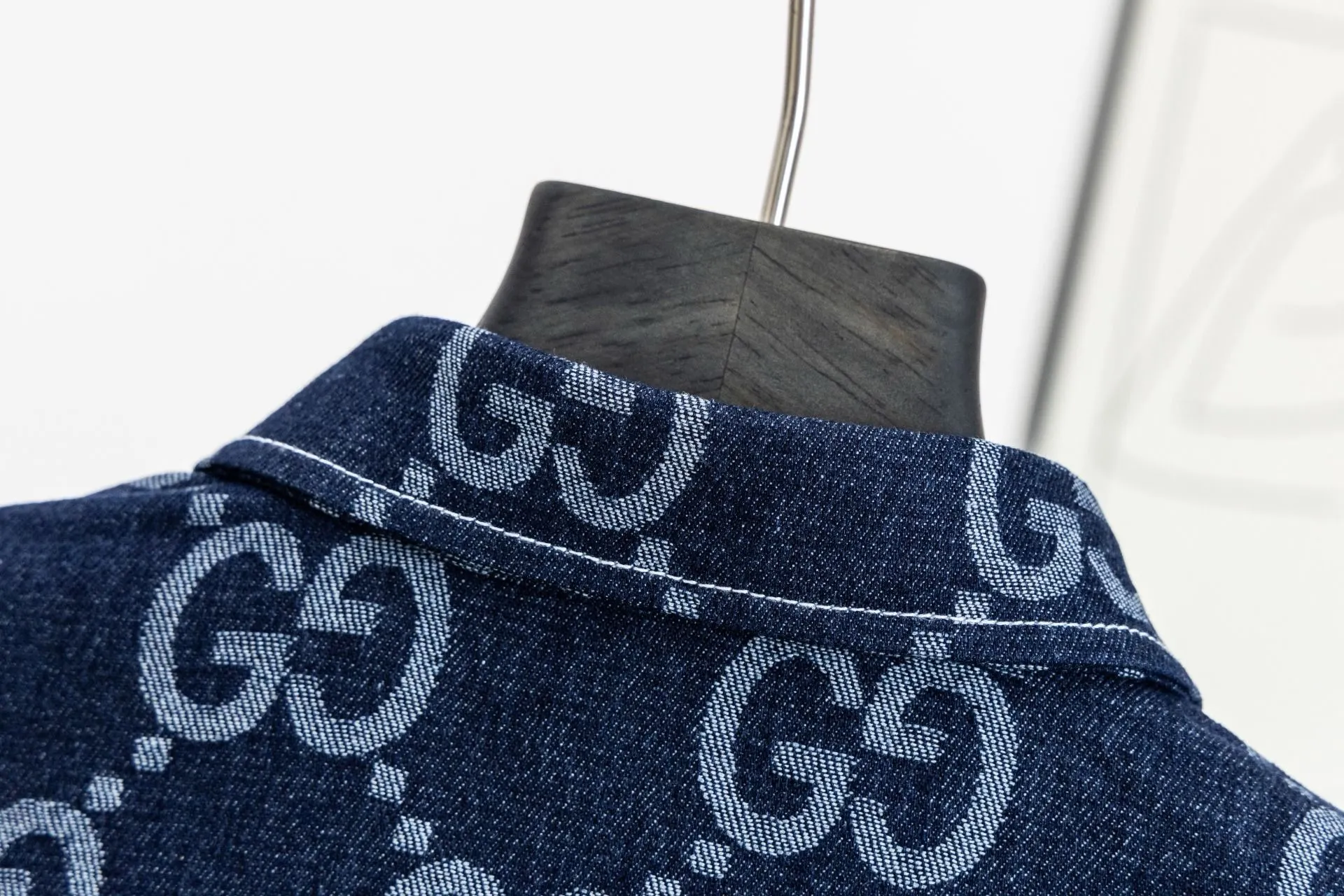 Monogram Jacquard Denim Shirt D15523008 — view 10