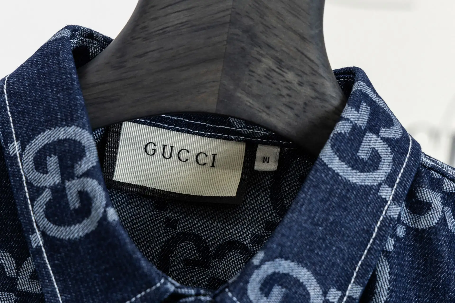 Monogram Jacquard Denim Shirt D15523008 — view 11