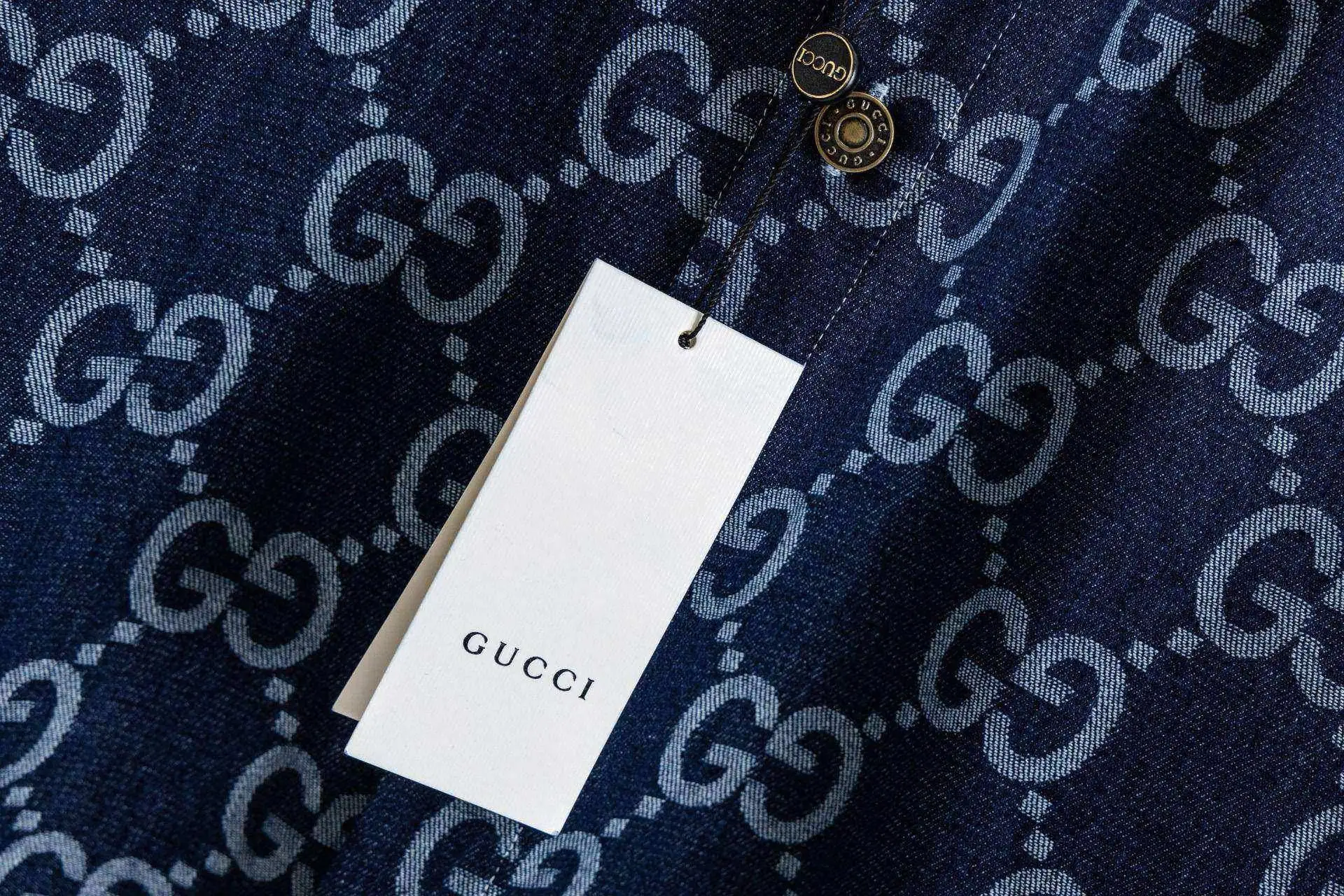Monogram Jacquard Denim Shirt D15523008 — view 13