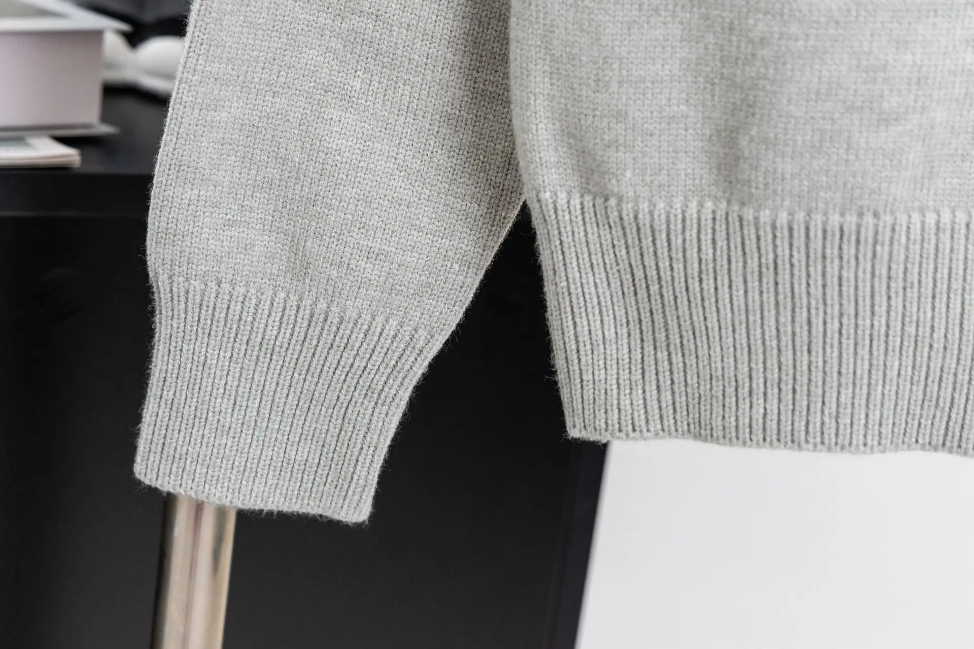 Fox Jacquard Crew-Neck Knit Sweater D16521539 — view 7