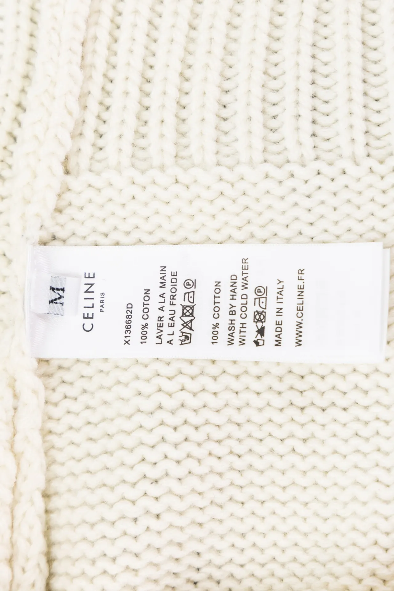 Triomphe Intarsia Knit Crew-Neck Sweater D17021537 — view 9