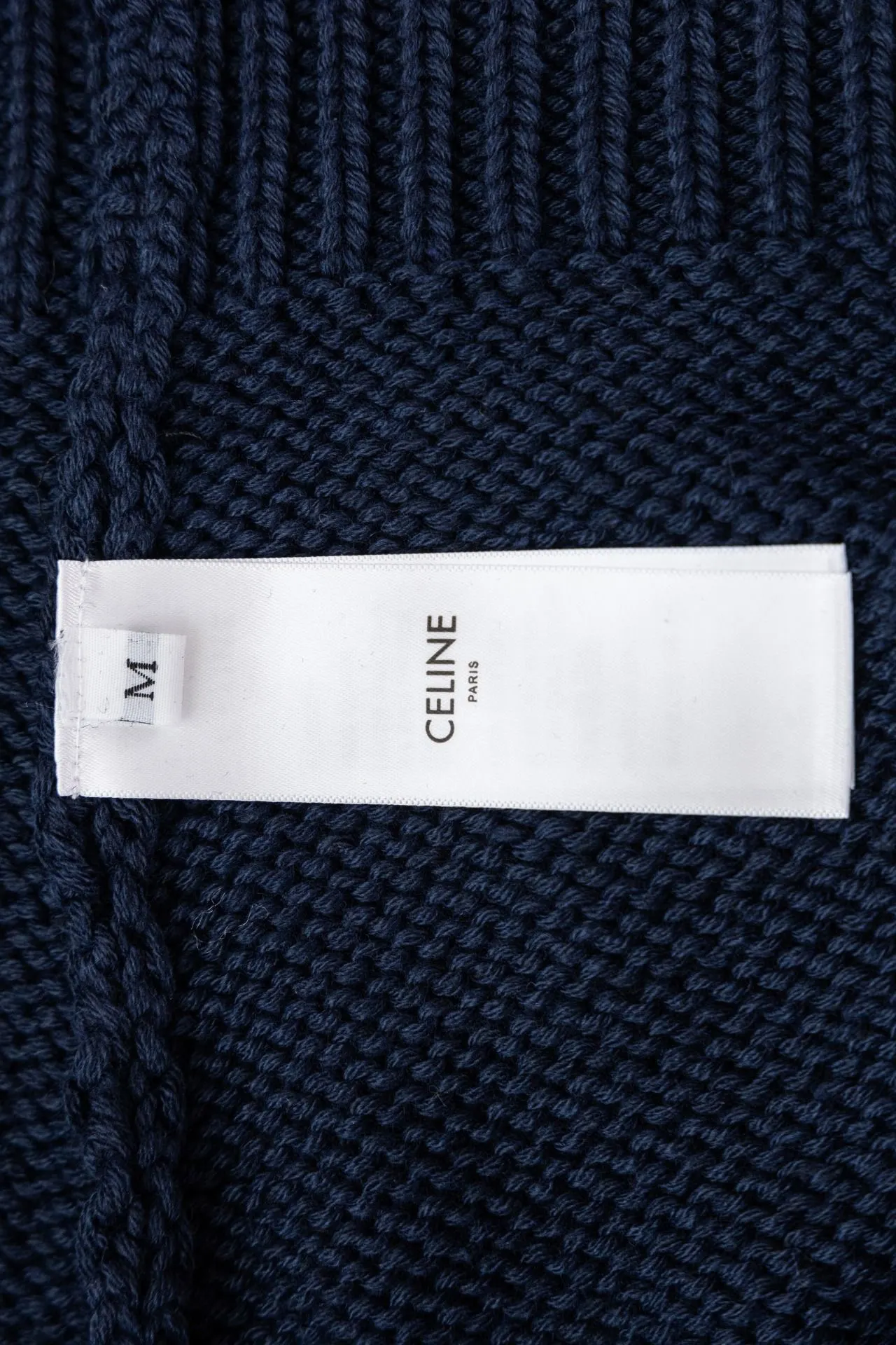 Triomphe Intarsia Cropped Knit Sweater D17021535 — view 9