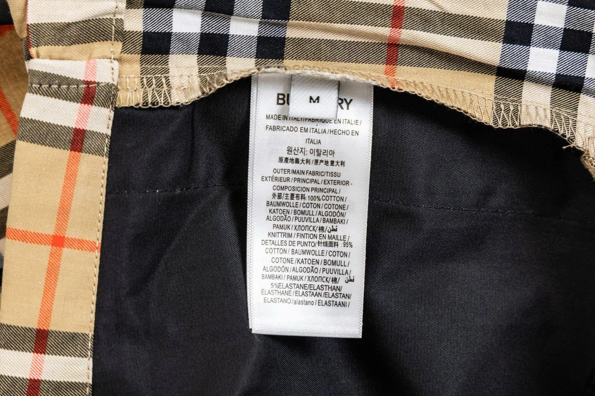 Panelled Check Zip-Up Shirt Jacket D19023016 — view 11