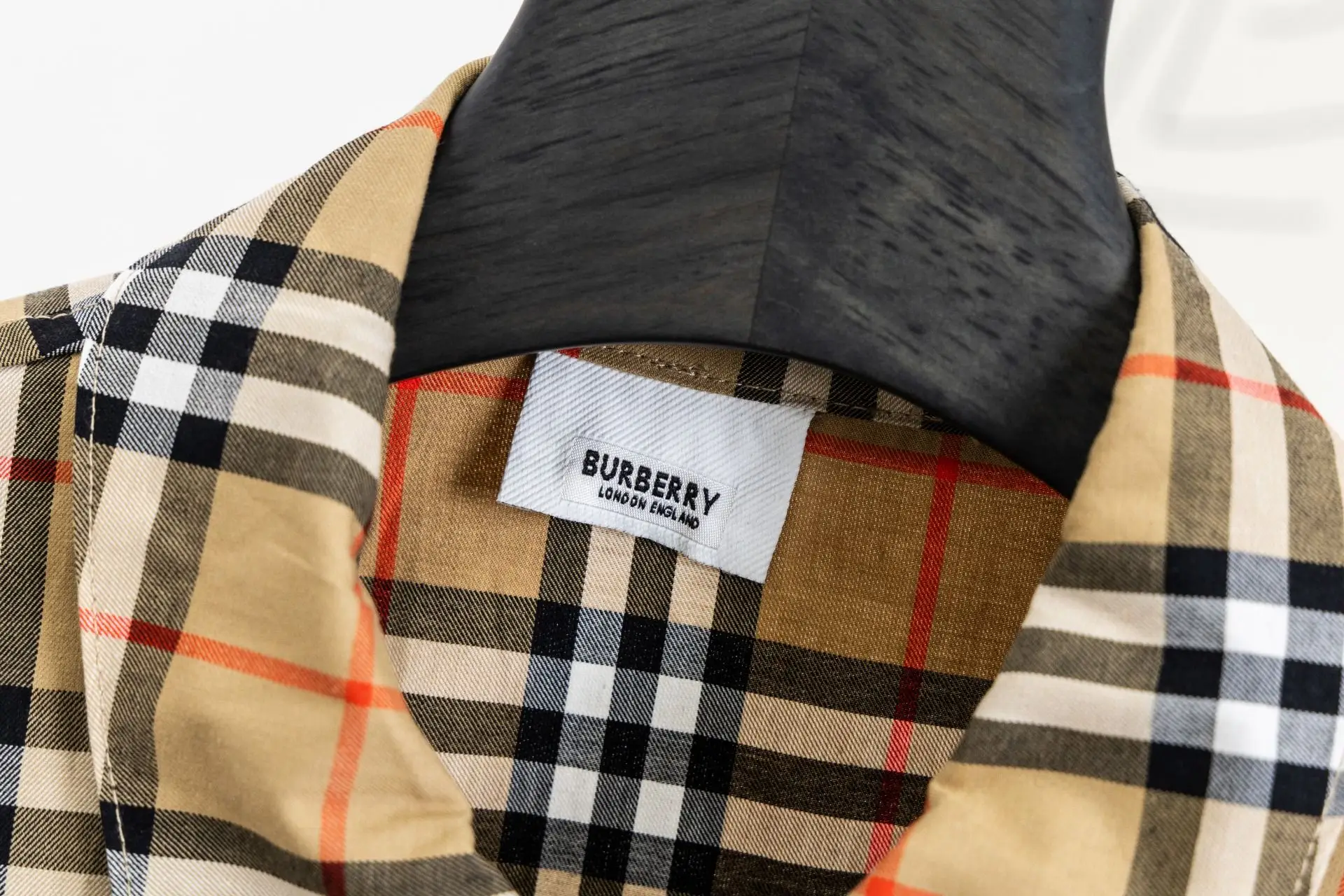 Panelled Check Zip-Up Shirt Jacket D19023016 — view 14