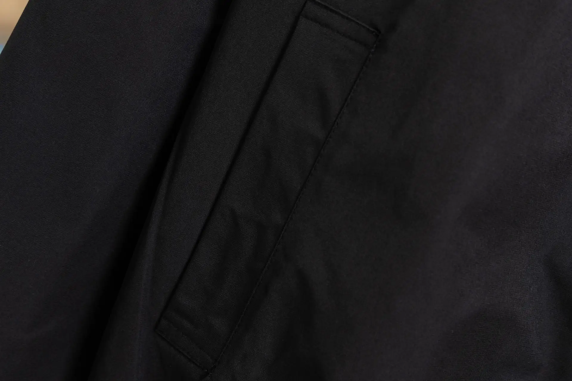 Embroidered Logo Harrington Jacket with Check Lining D19522981 — view 7