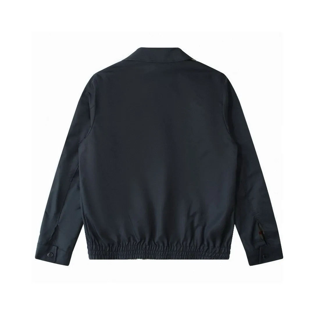 Embroidered Equestrian Knight Harrington Jacket D19522982 — view 2