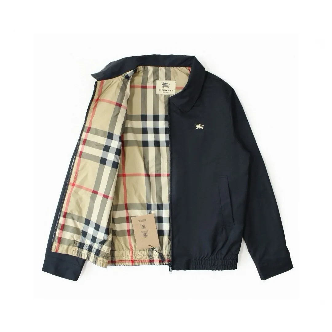 Embroidered Equestrian Knight Harrington Jacket D19522982 — view 3