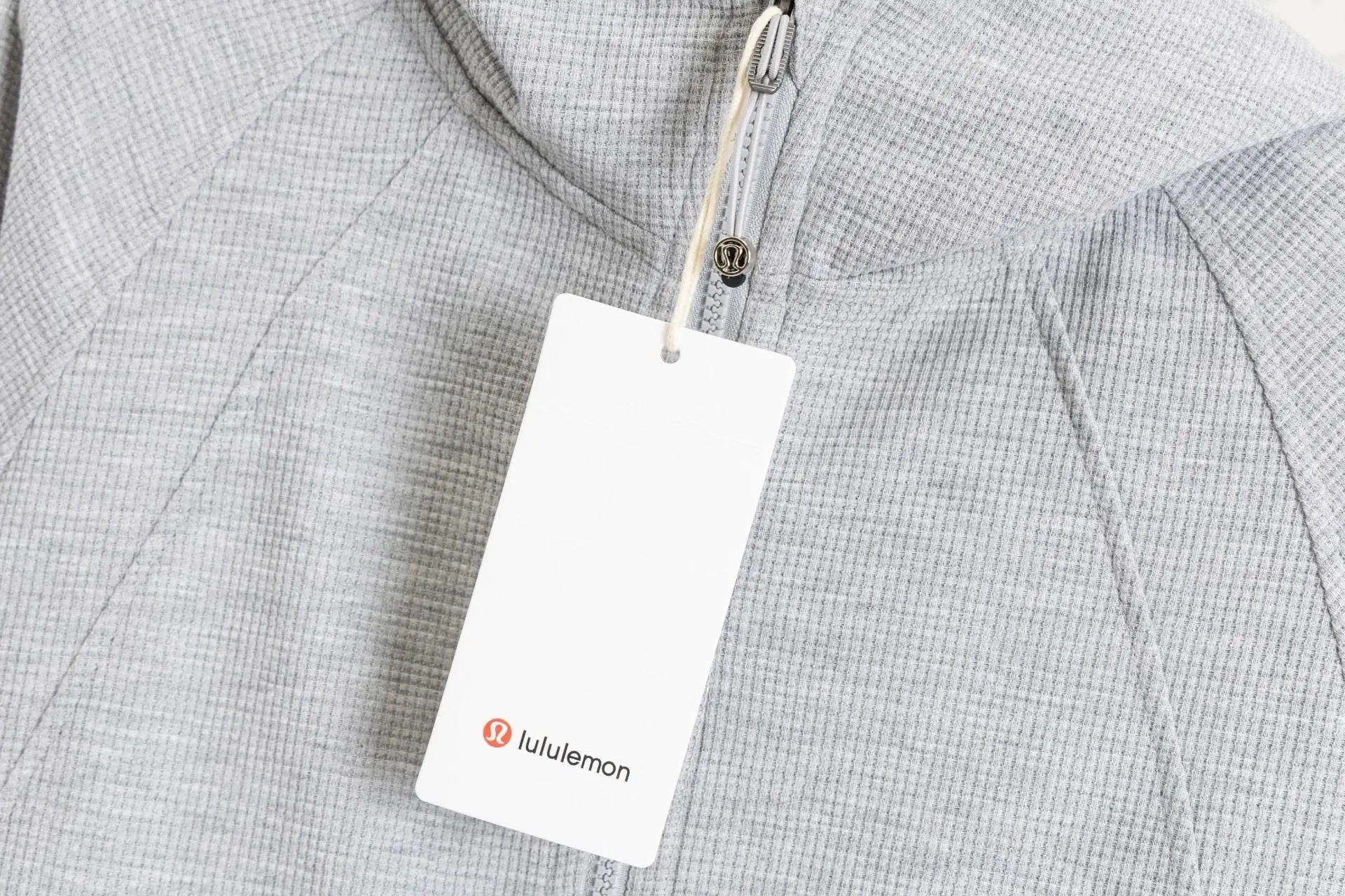Waffle-Knit Cropped Zip-Up Hoodie D20022993 — view 13