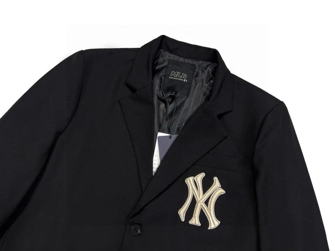 MLB NY Yankees Embroidered Logo Blazer D21023000 — view 3