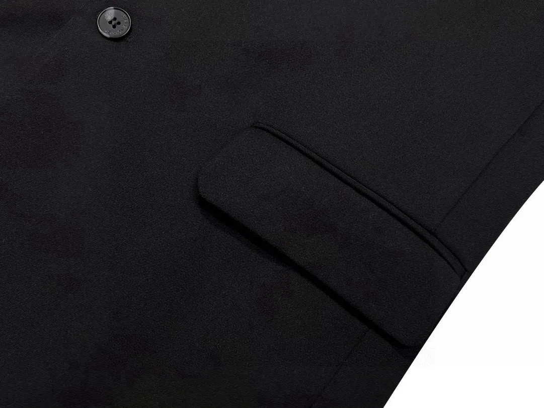 Logo-Patch Single-Breasted Blazer D21023003 — view 4