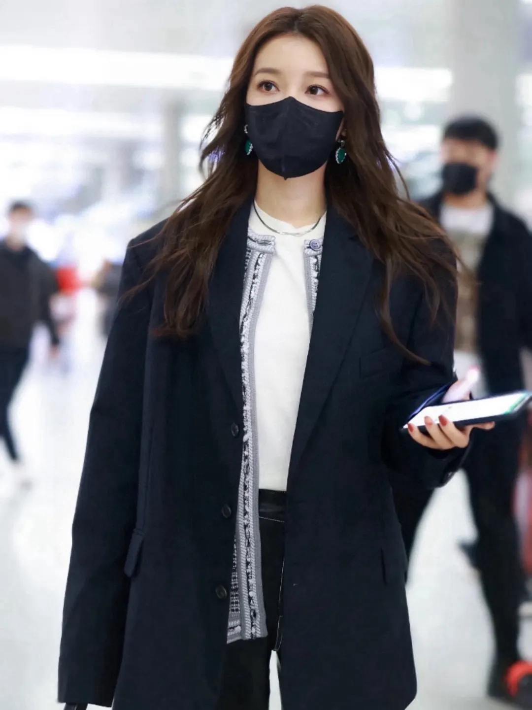 Logo-Patch Oversized Blazer D21023001 — view 2