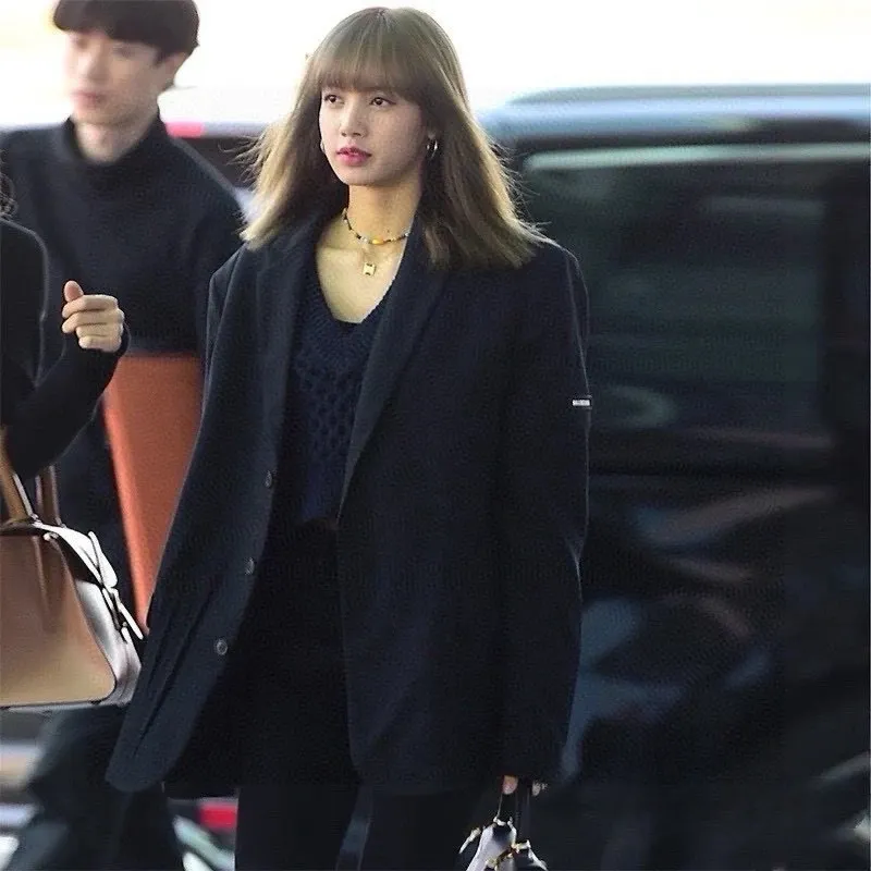 Logo-Patch Oversized Blazer D21023001 — view 5