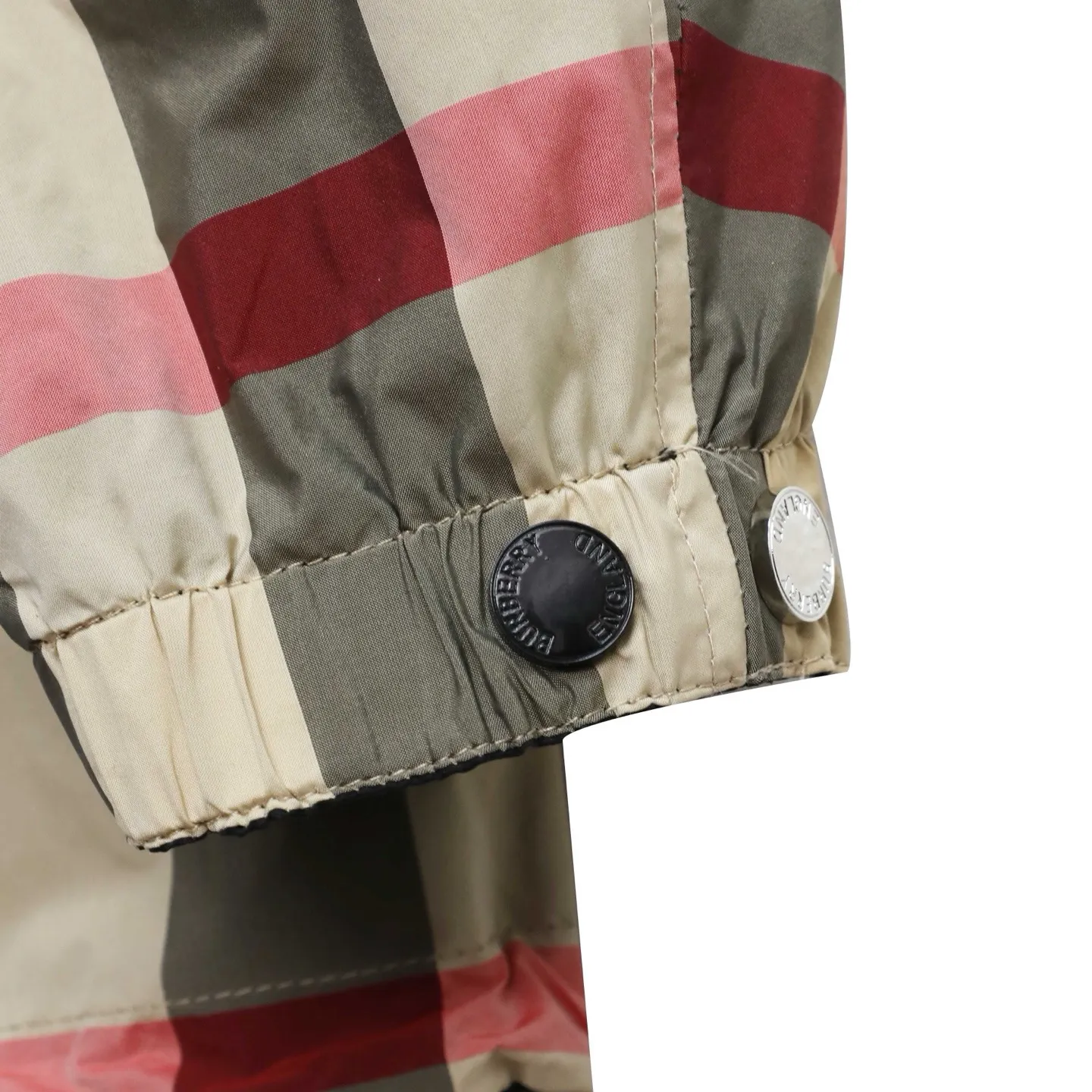 Reversible Check Hooded Jacket D23522979 — view 9