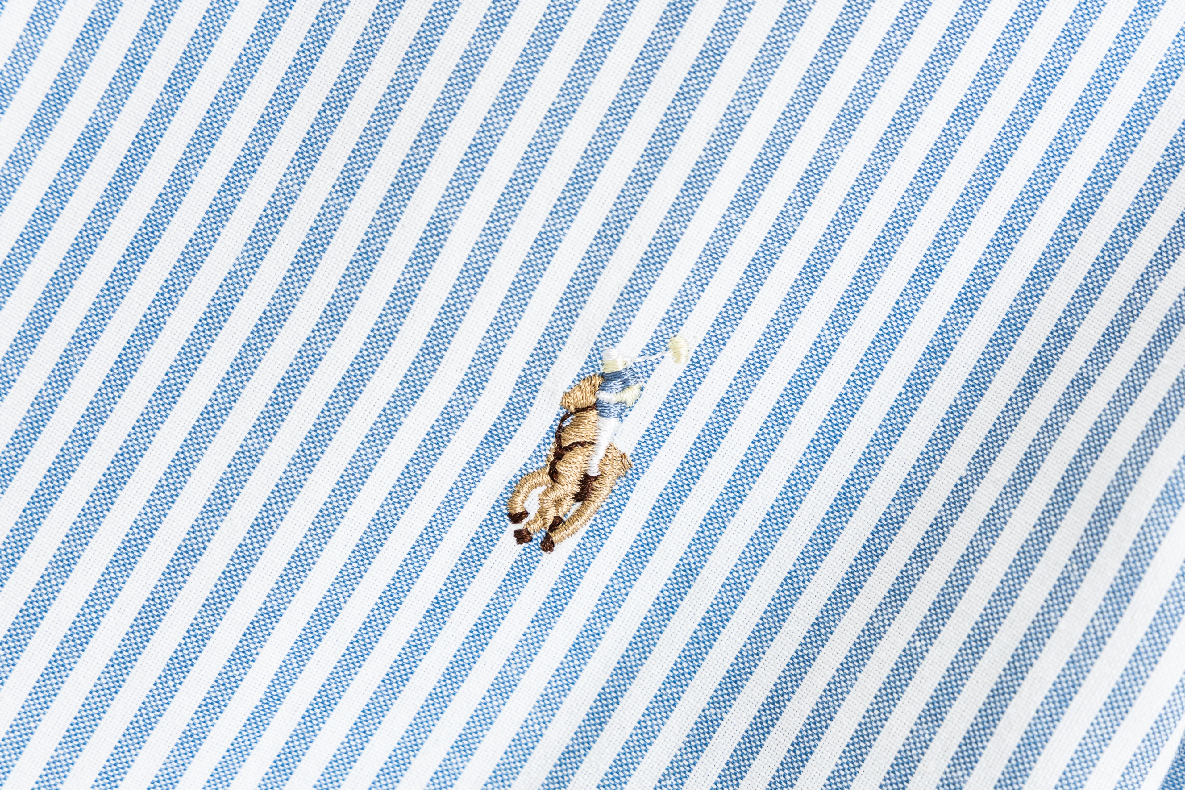 Striped Cotton Oxford Shirt D15523019 — view 10