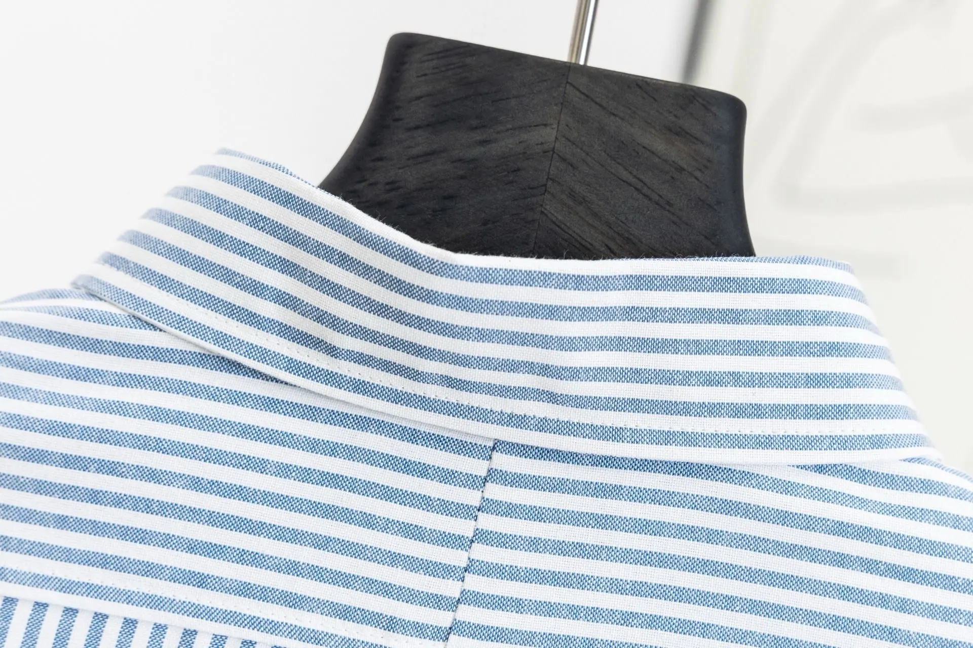 Striped Cotton Oxford Shirt D15523019 — view 12