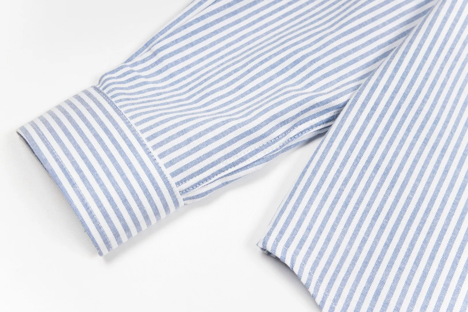 Slim-Fit Striped Cotton Oxford Shirt D15523020 — view 5