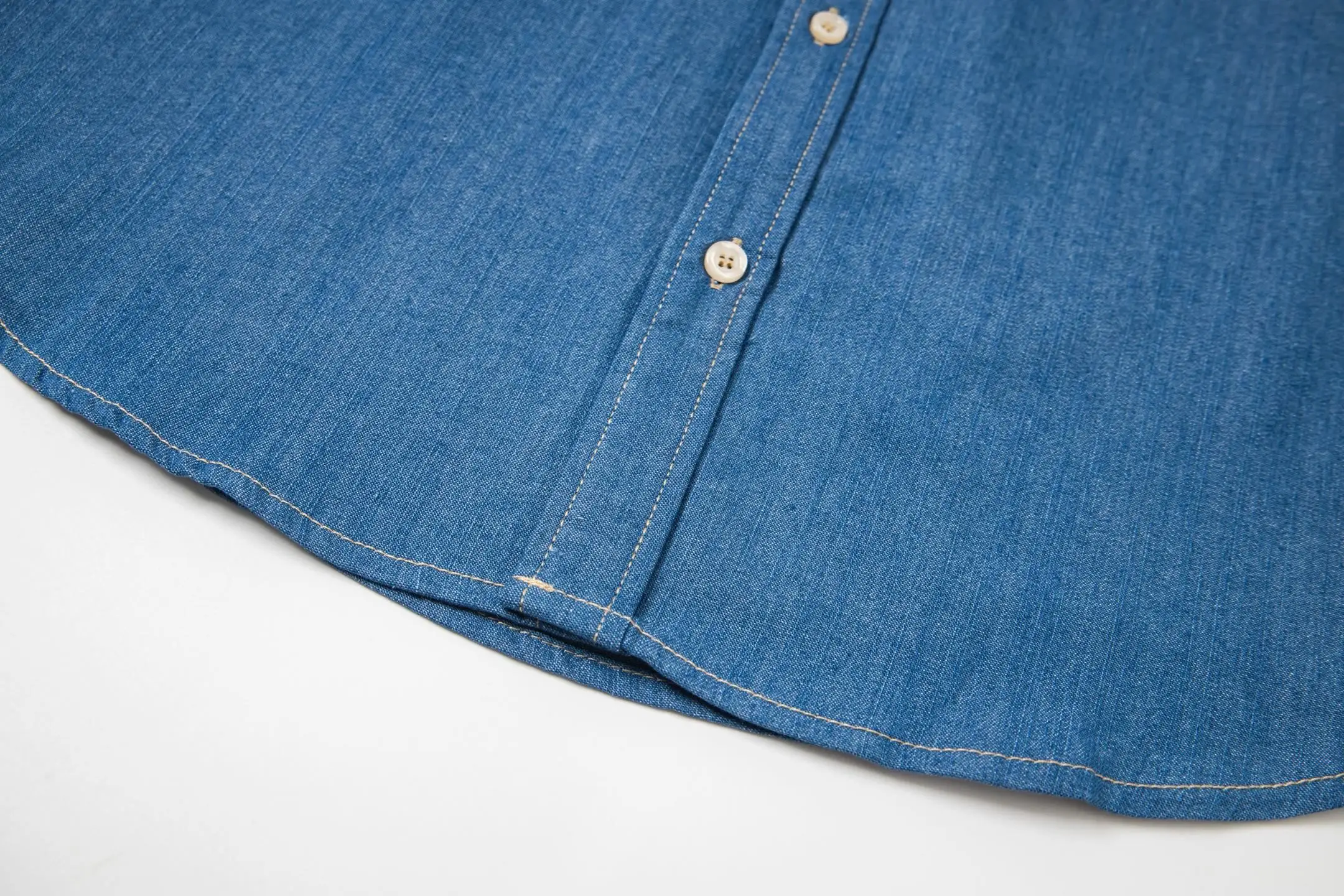 Polo Ralph Lauren Slim-Fit Denim Shirt D16521556 — view 6