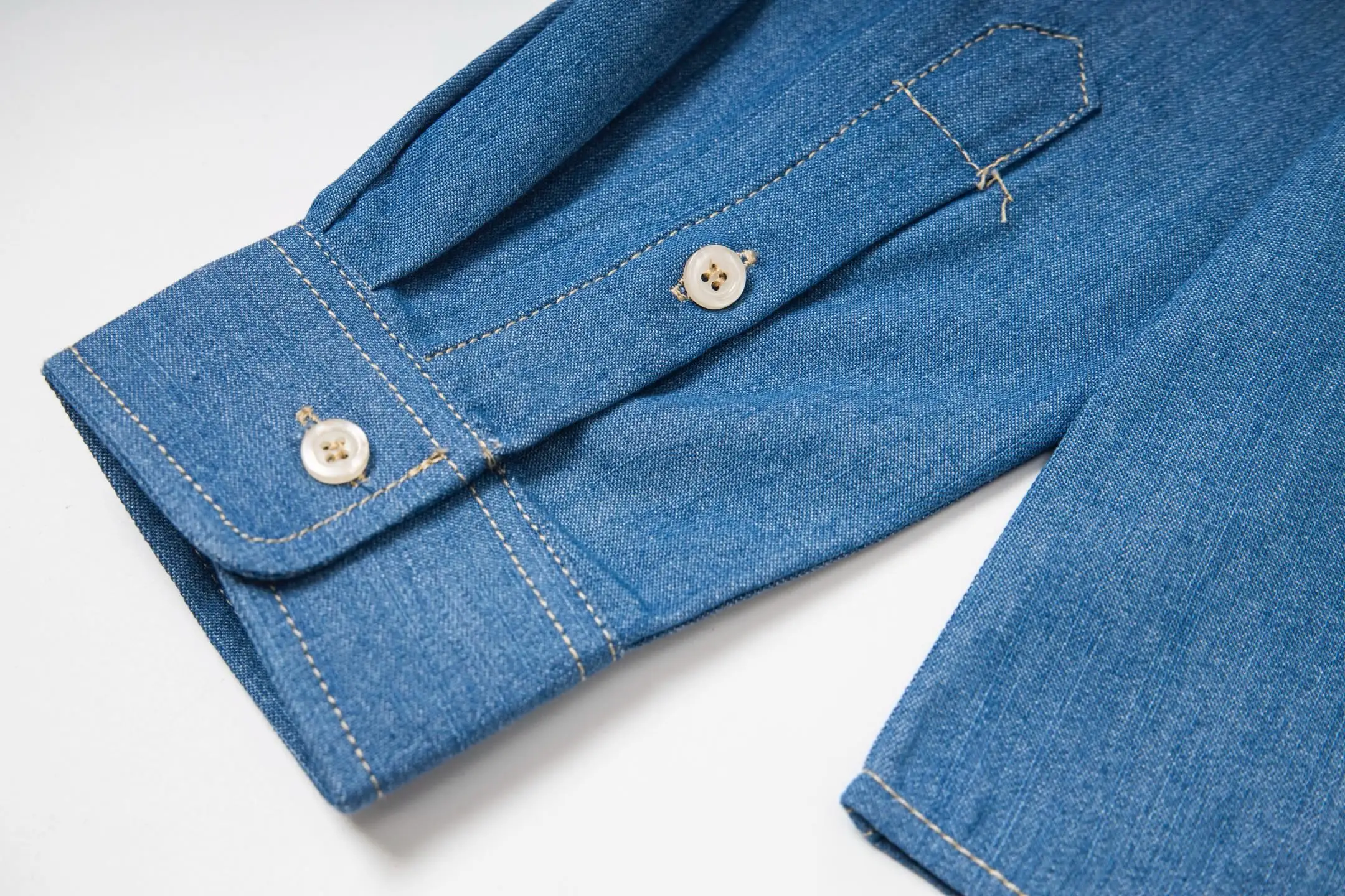 Polo Ralph Lauren Slim-Fit Denim Shirt D16521556 — view 8
