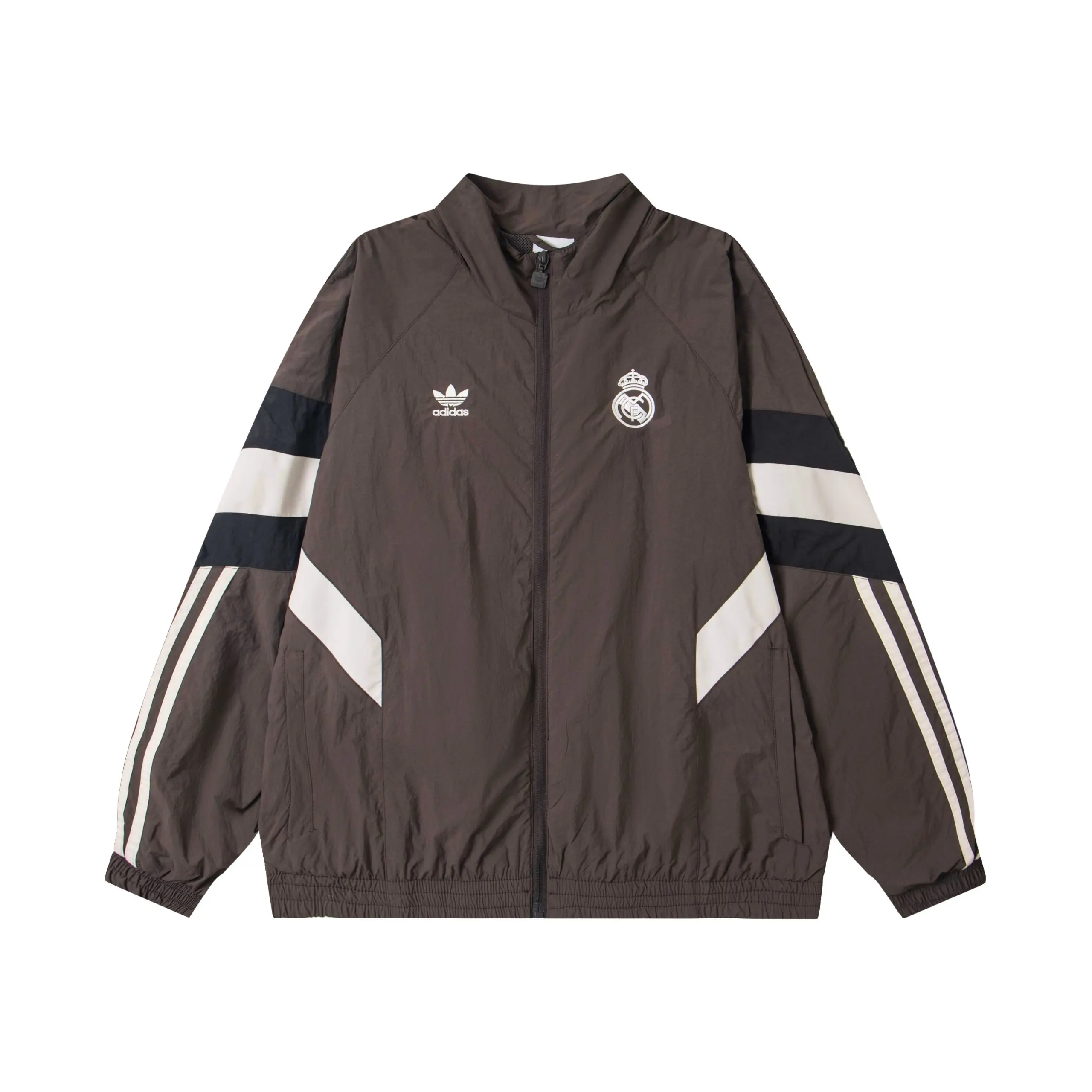Logo Embroidered Zip-Up Hoodie D21021531