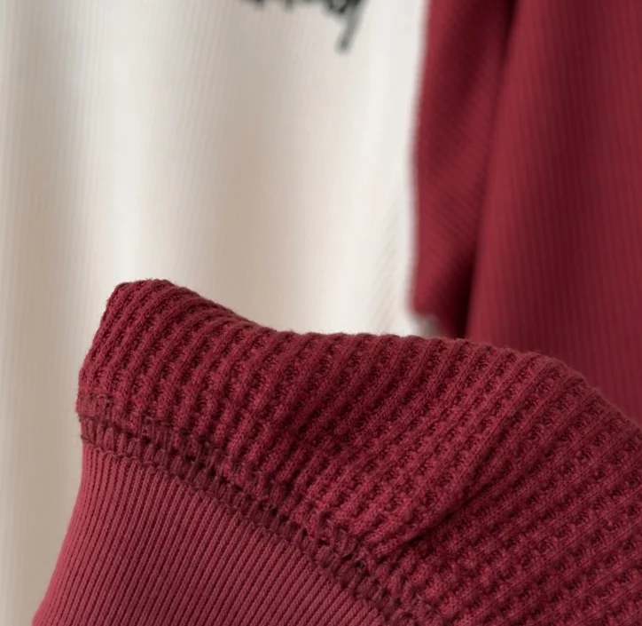 Stussy Waffle-Knit Raglan Long-Sleeve T-Shirt D18020285 — view 8