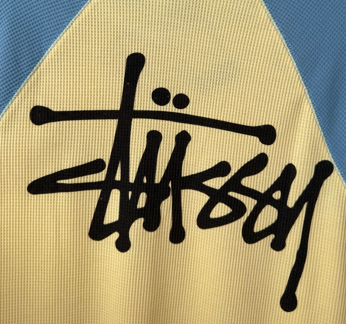 Stüssy Waffle-Knit Raglan Long-Sleeve T-Shirt D18020284 — view 5