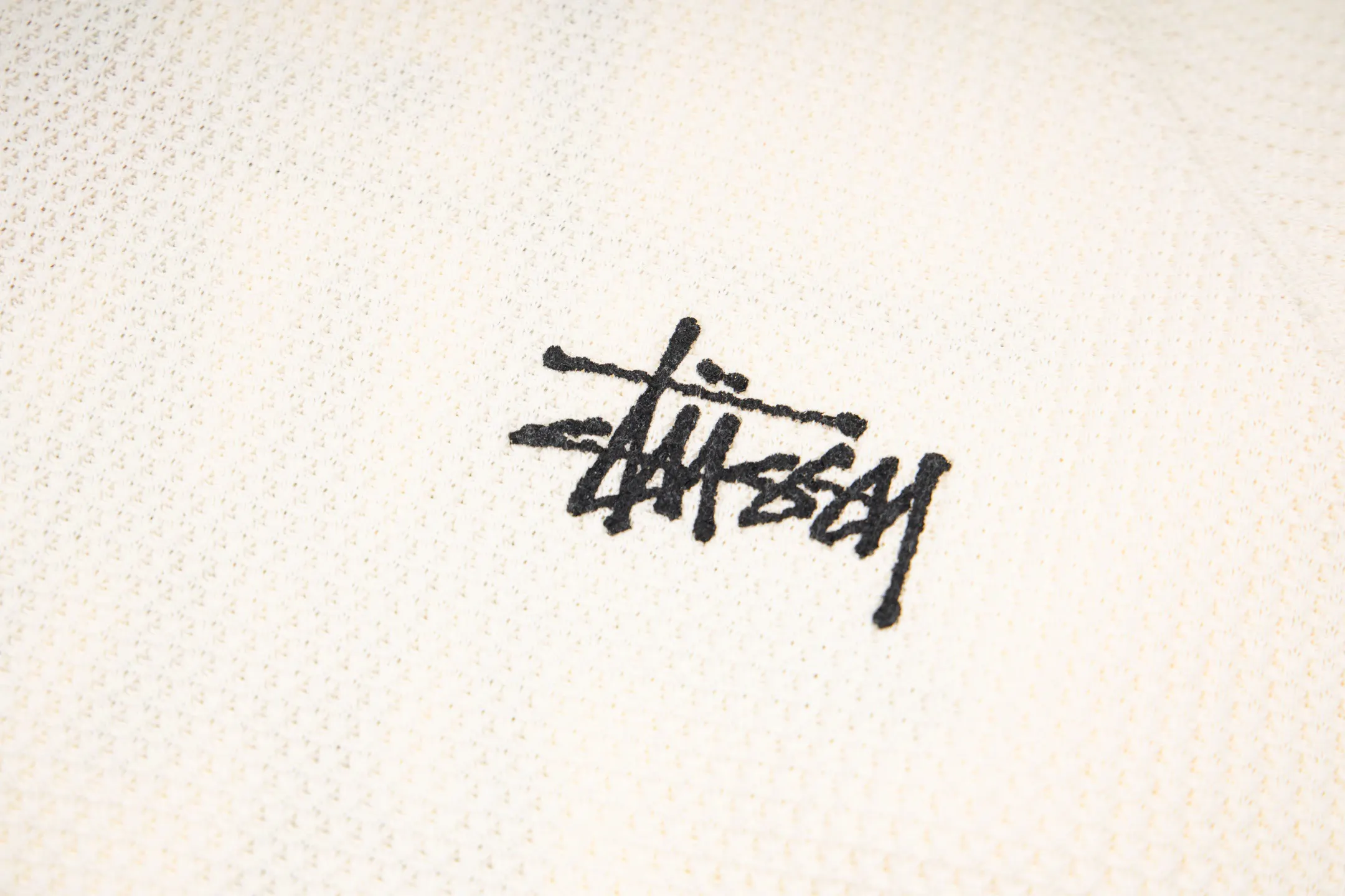 Logo-Embroidered Raglan Waffle-Knit Sweatshirt D19520280 — view 8