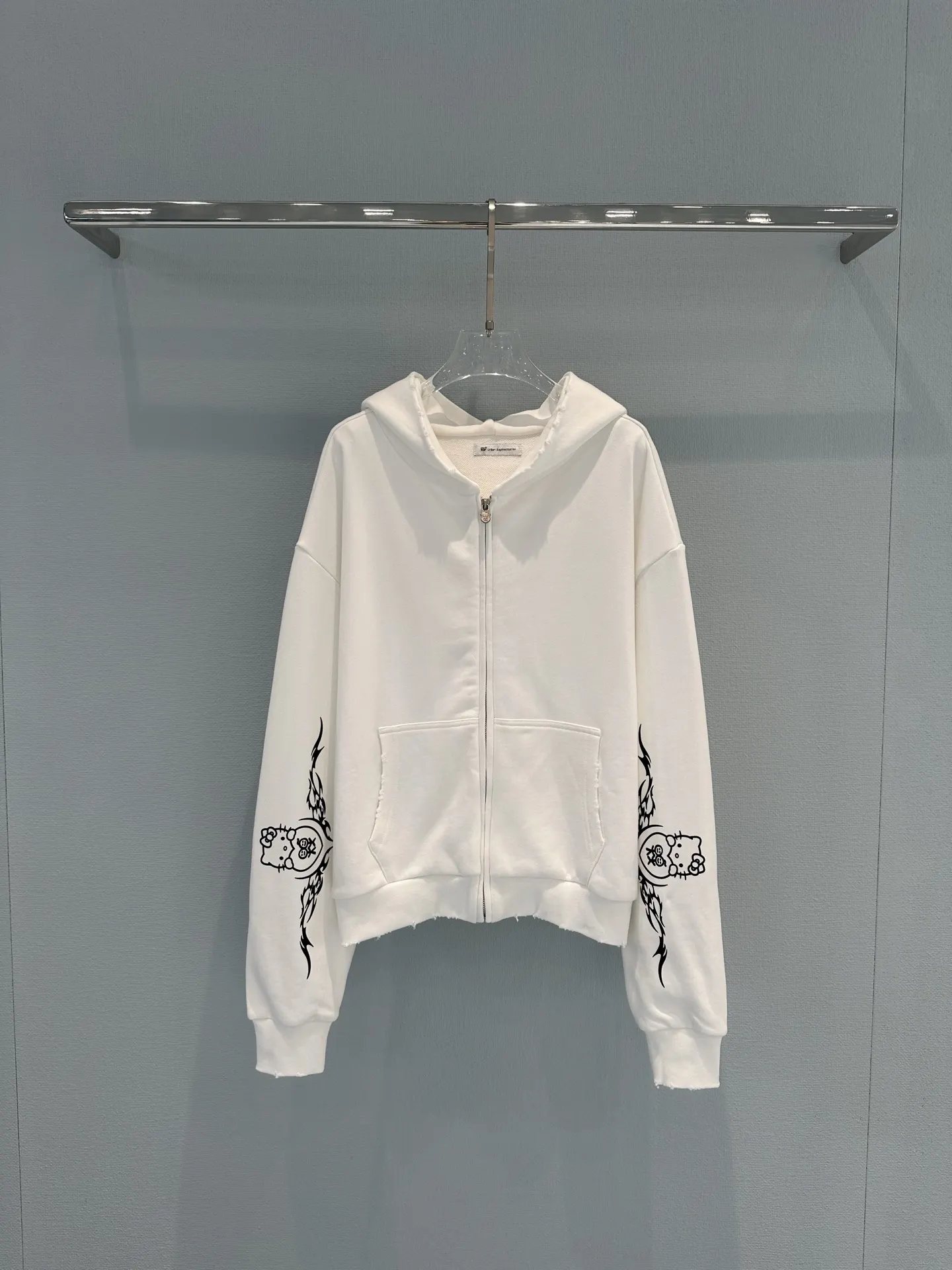 Urban Sophistication Hello Kitty Graphic Zip Hoodie D26020289