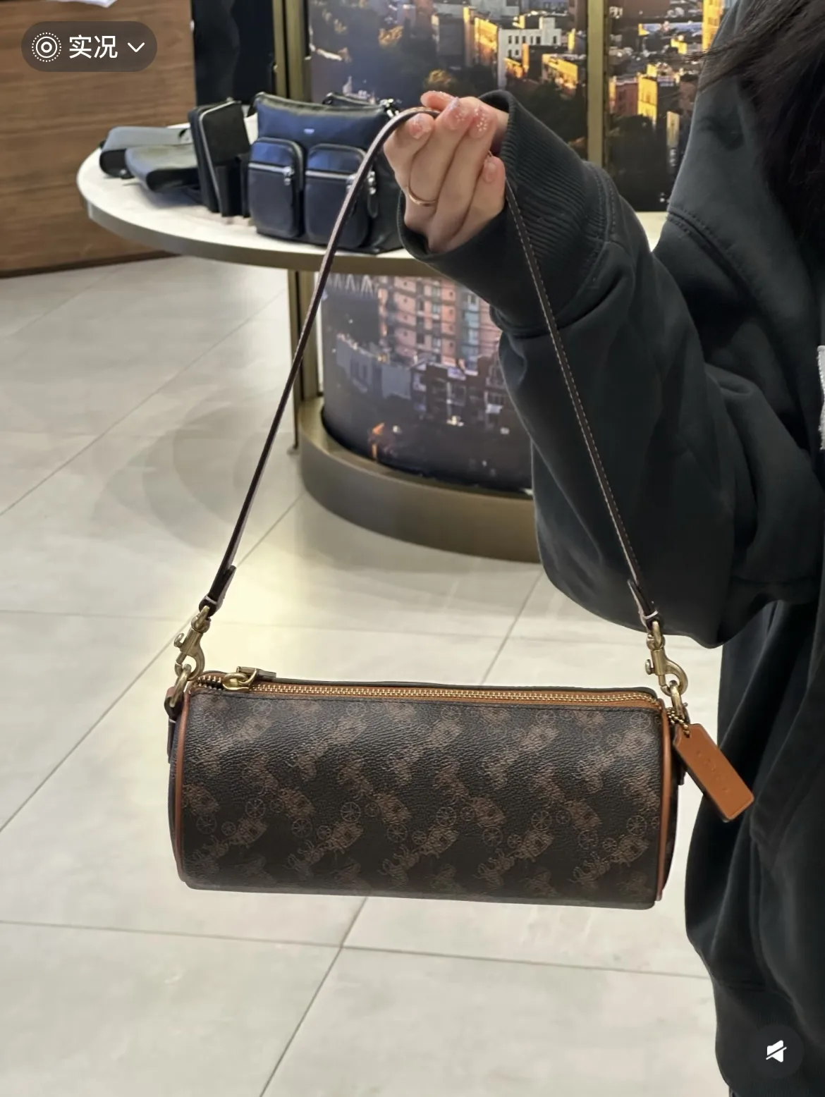 Monogram Cylinder Shoulder Bag D33018345