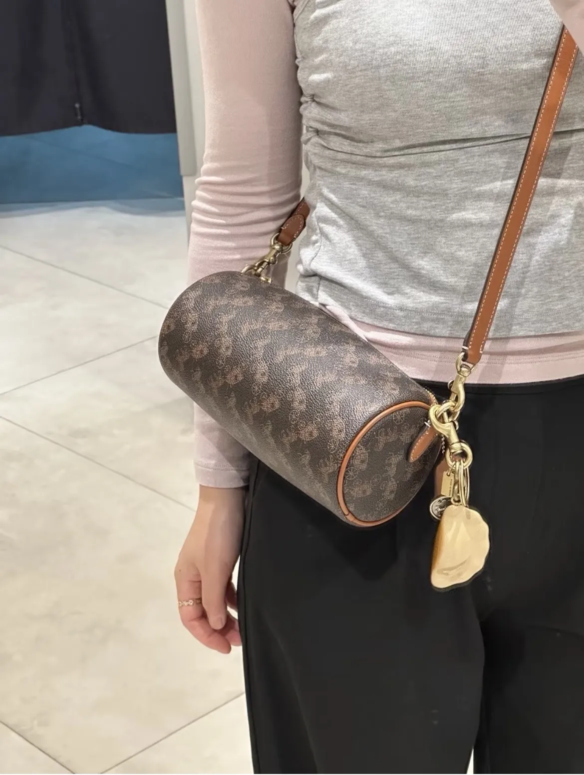 Monogram Cylinder Shoulder Bag D33018345 — view 2