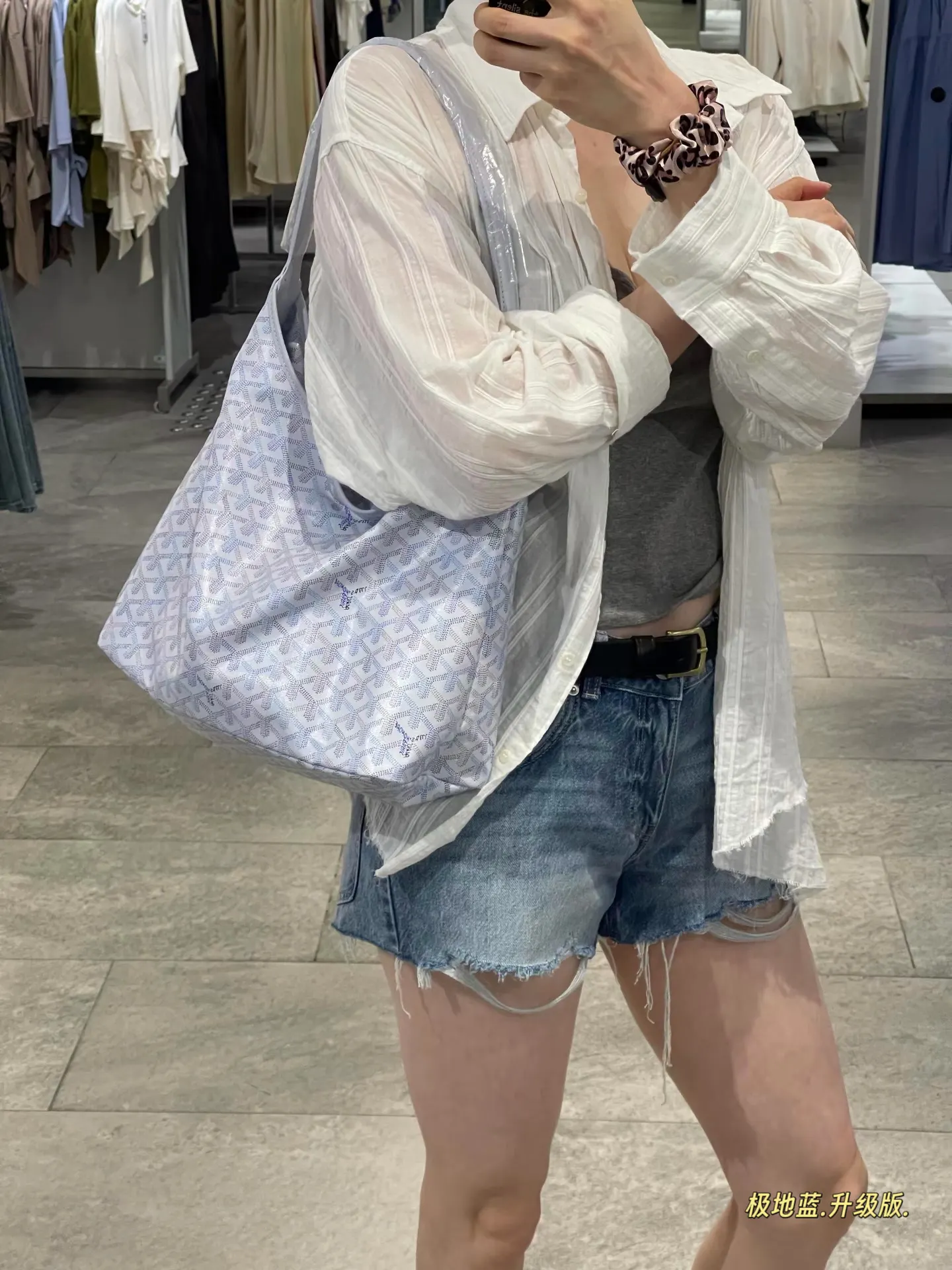 Goyard-Inspired Mini Tote Bag D31018084