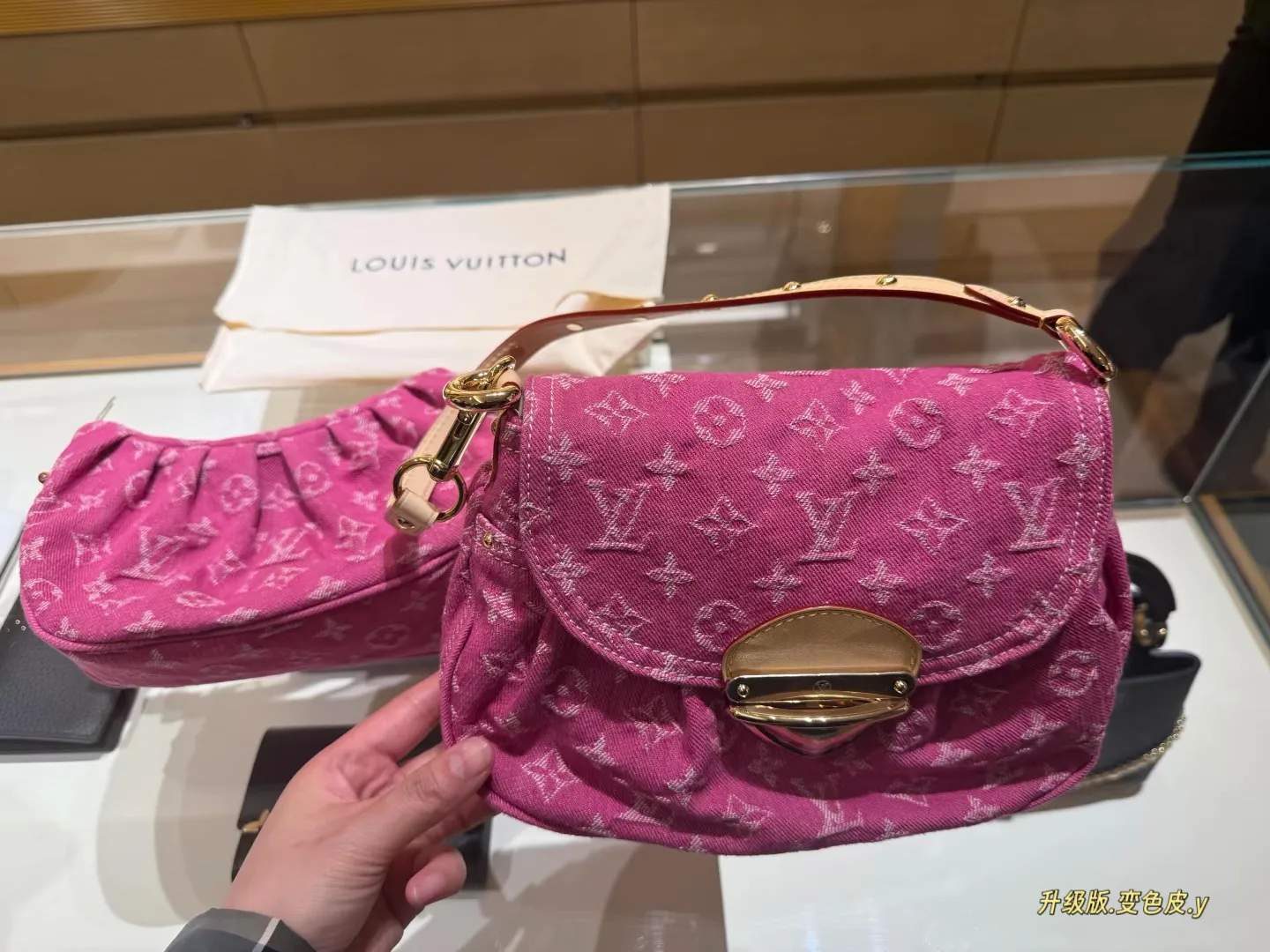 Louis Vuitton Sunset Denim Shoulder Bag D38018268