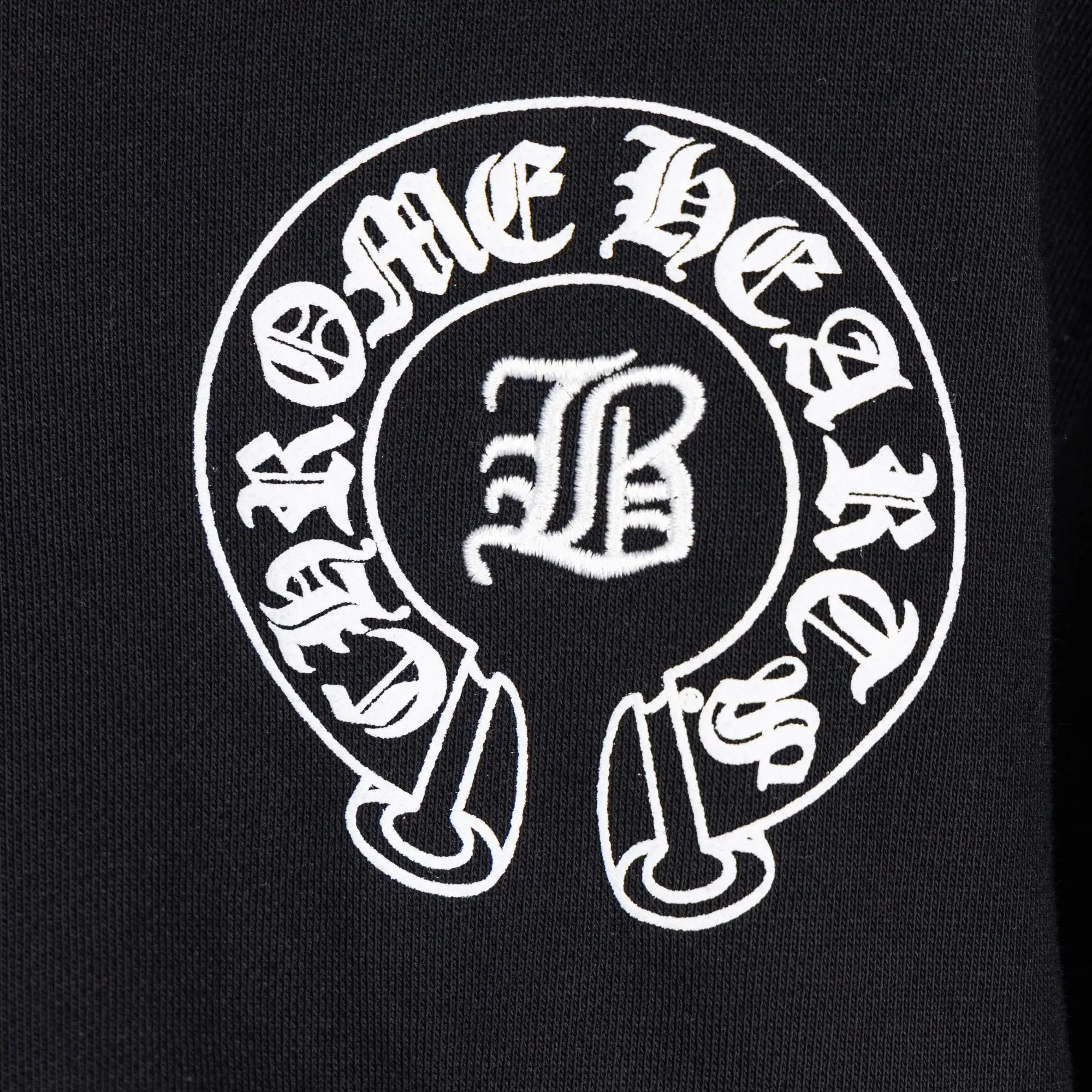 Logo Embroidery Zip-Up Cropped Hoodie D22521060 — view 4