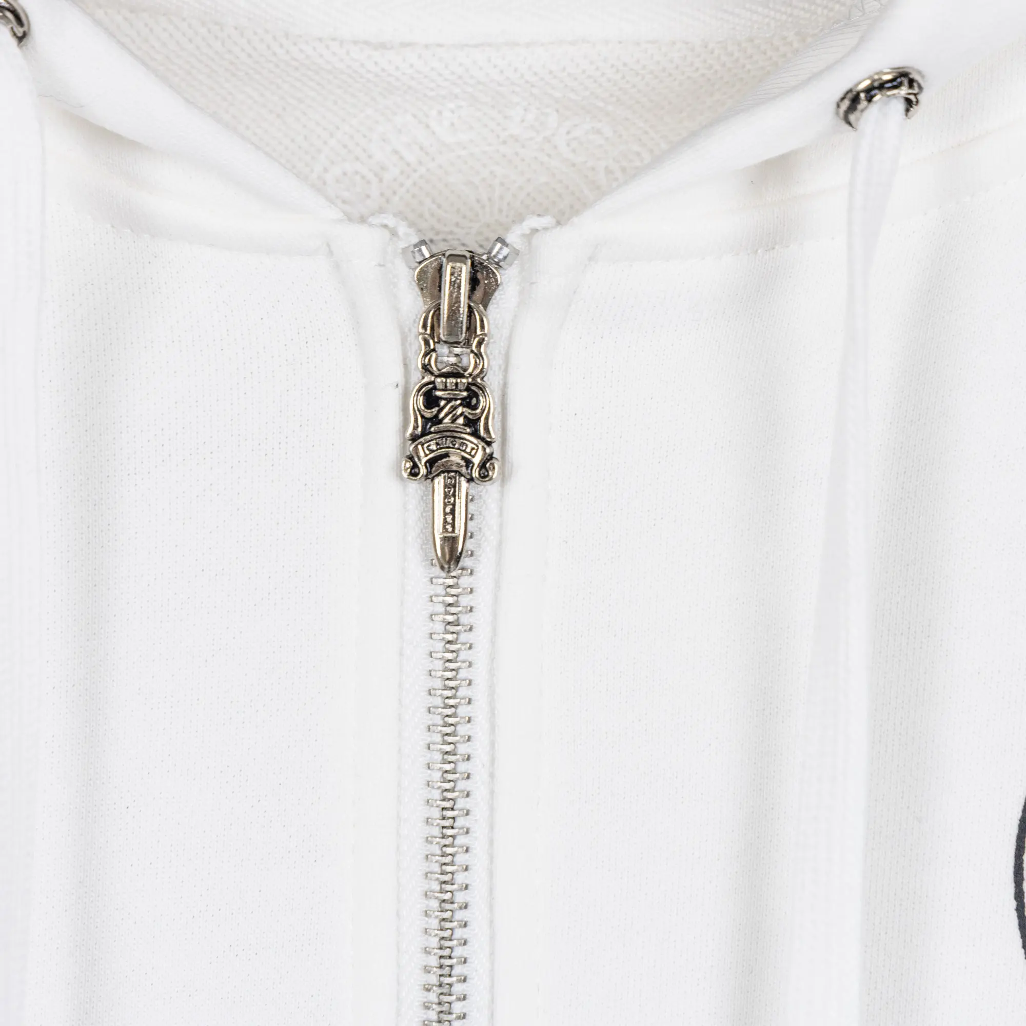 Embroidered Logo Zip-Up Hoodie D22521061 — view 15