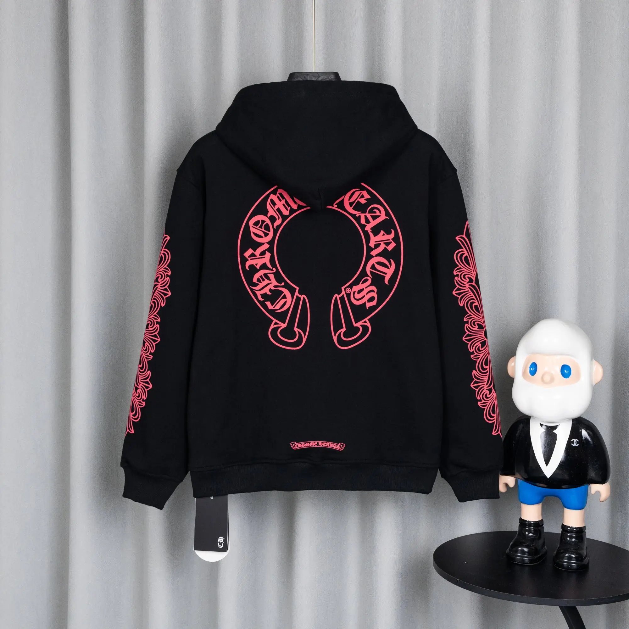 Logo Embroidery Zip-Up Hoodie D22521065 — view 2