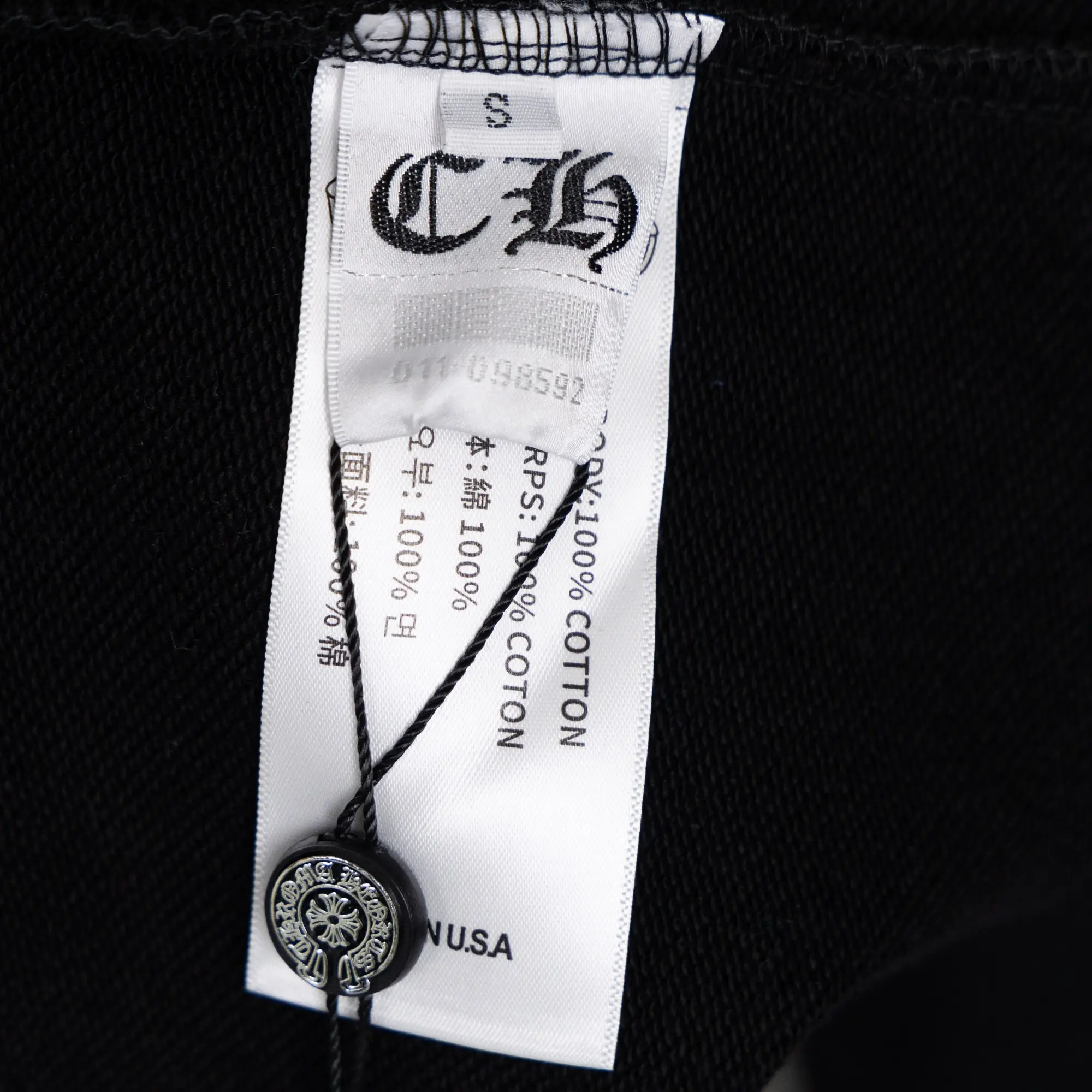 Logo Embroidery Zip-Up Hoodie D22521065 — view 17