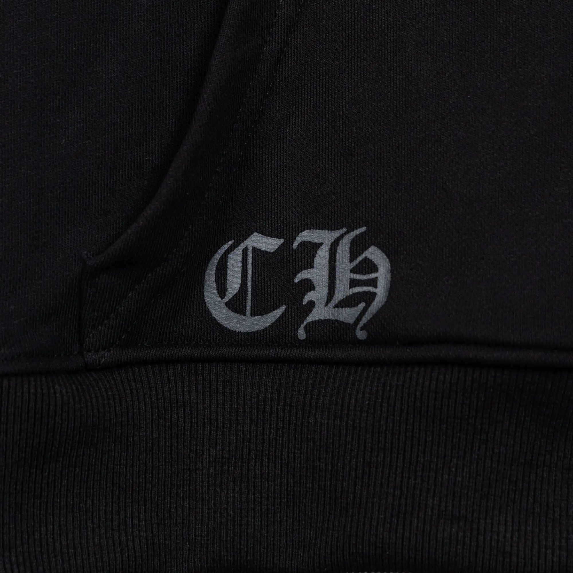 Logo Embroidery Zip-Up Hoodie D22521056 — view 16
