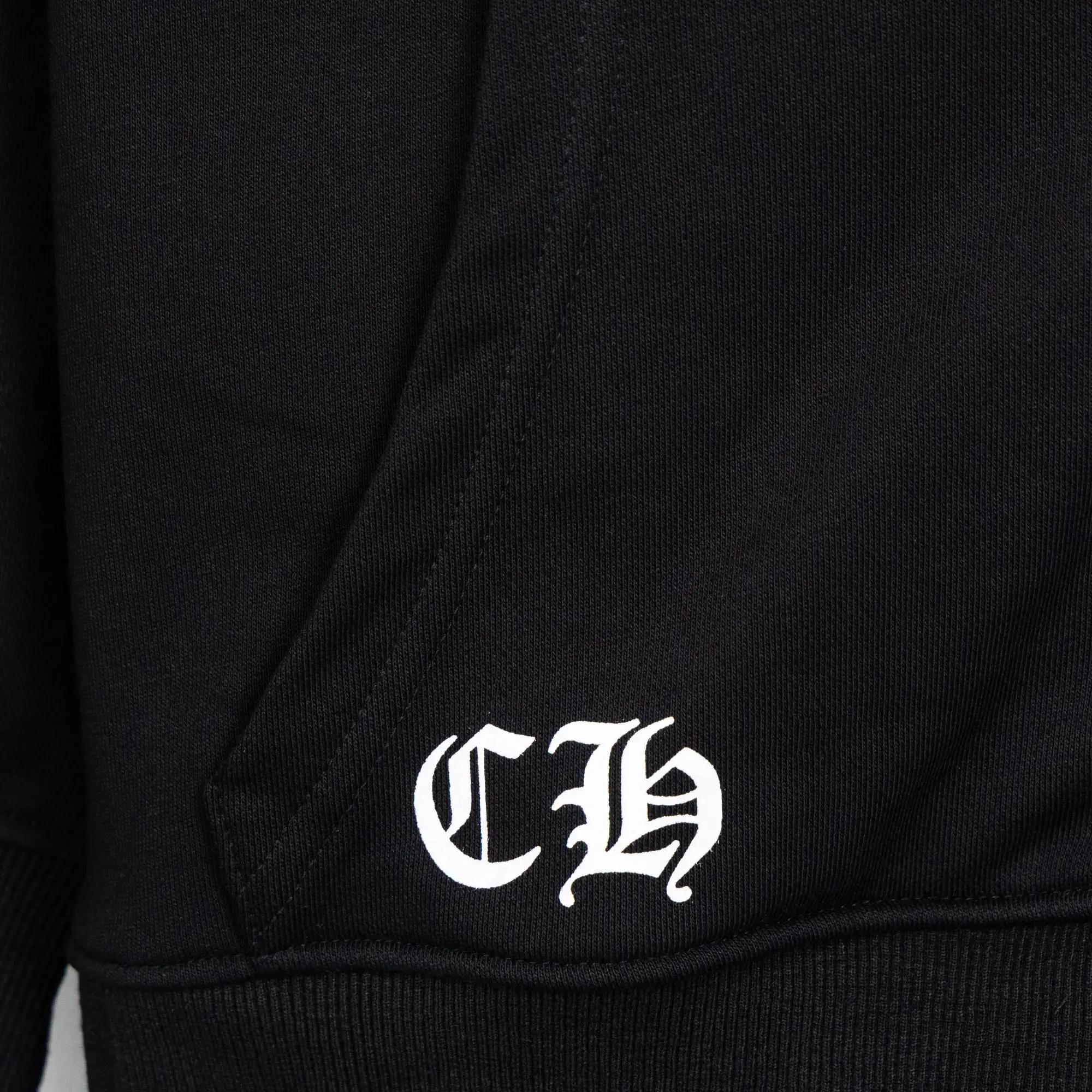 Embroidered Logo Zip-Up Hoodie D22521059 — view 15