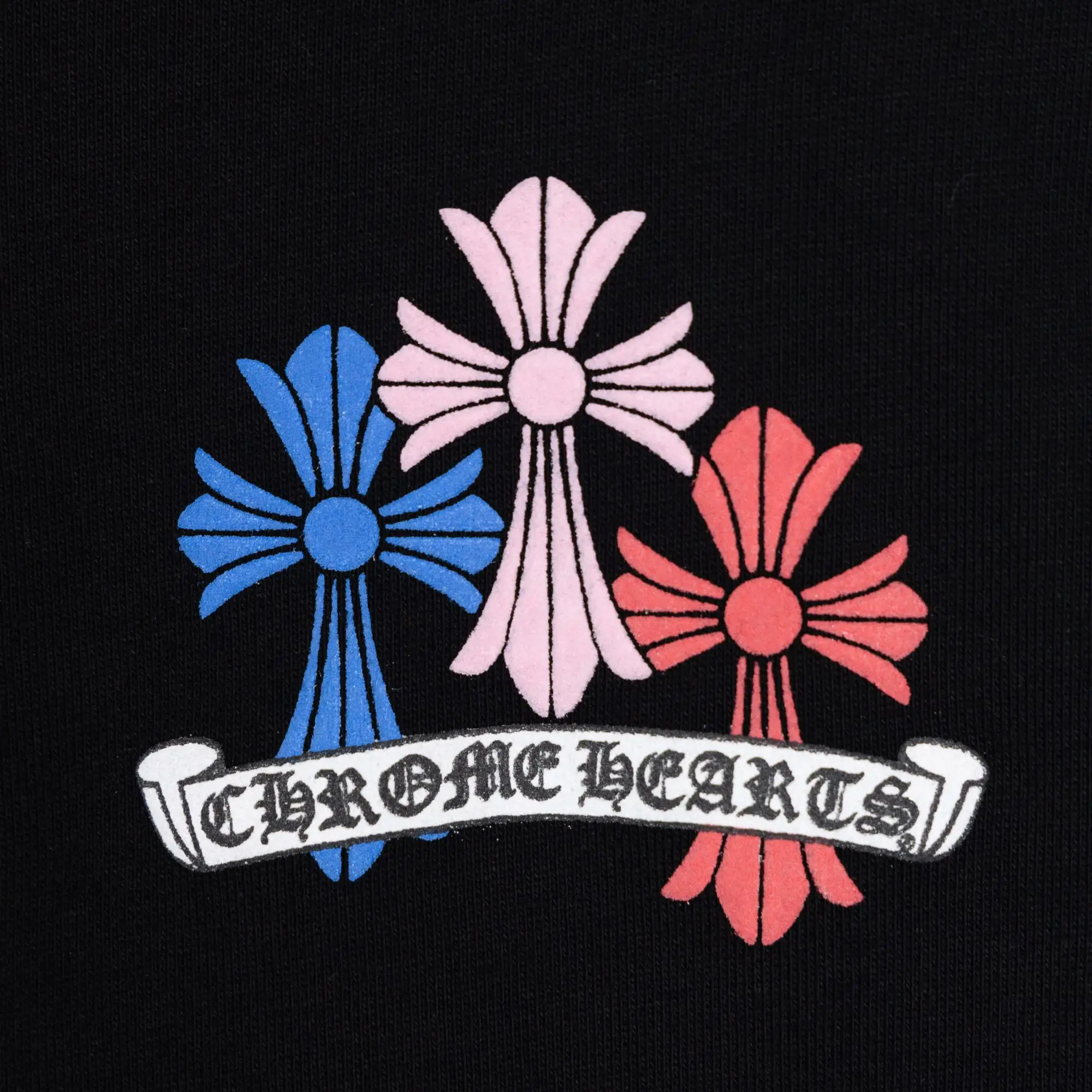 Chrome Hearts Embroidered Zip-Up Hoodie D22521063 — view 9