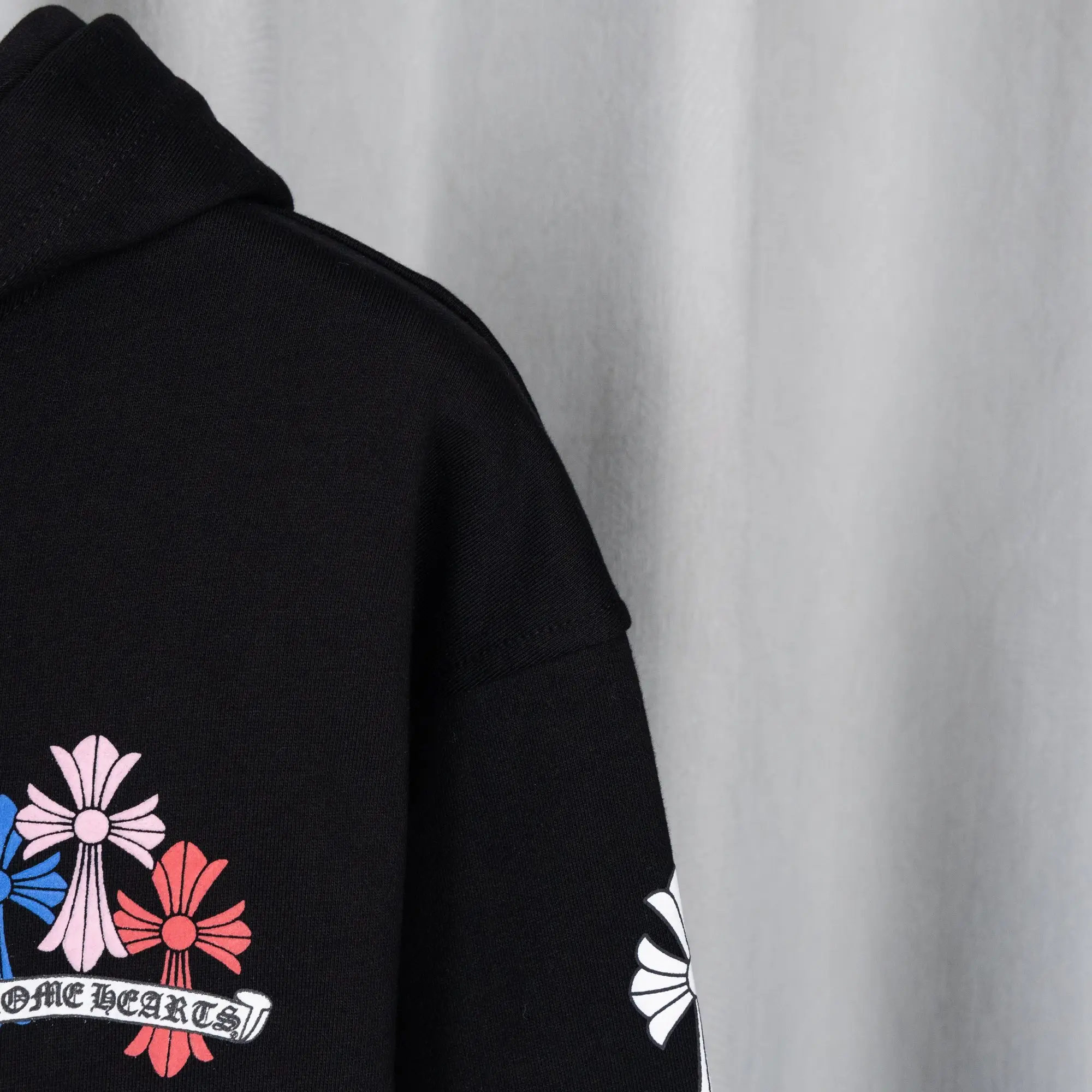 Chrome Hearts Embroidered Zip-Up Hoodie D22521063 — view 11
