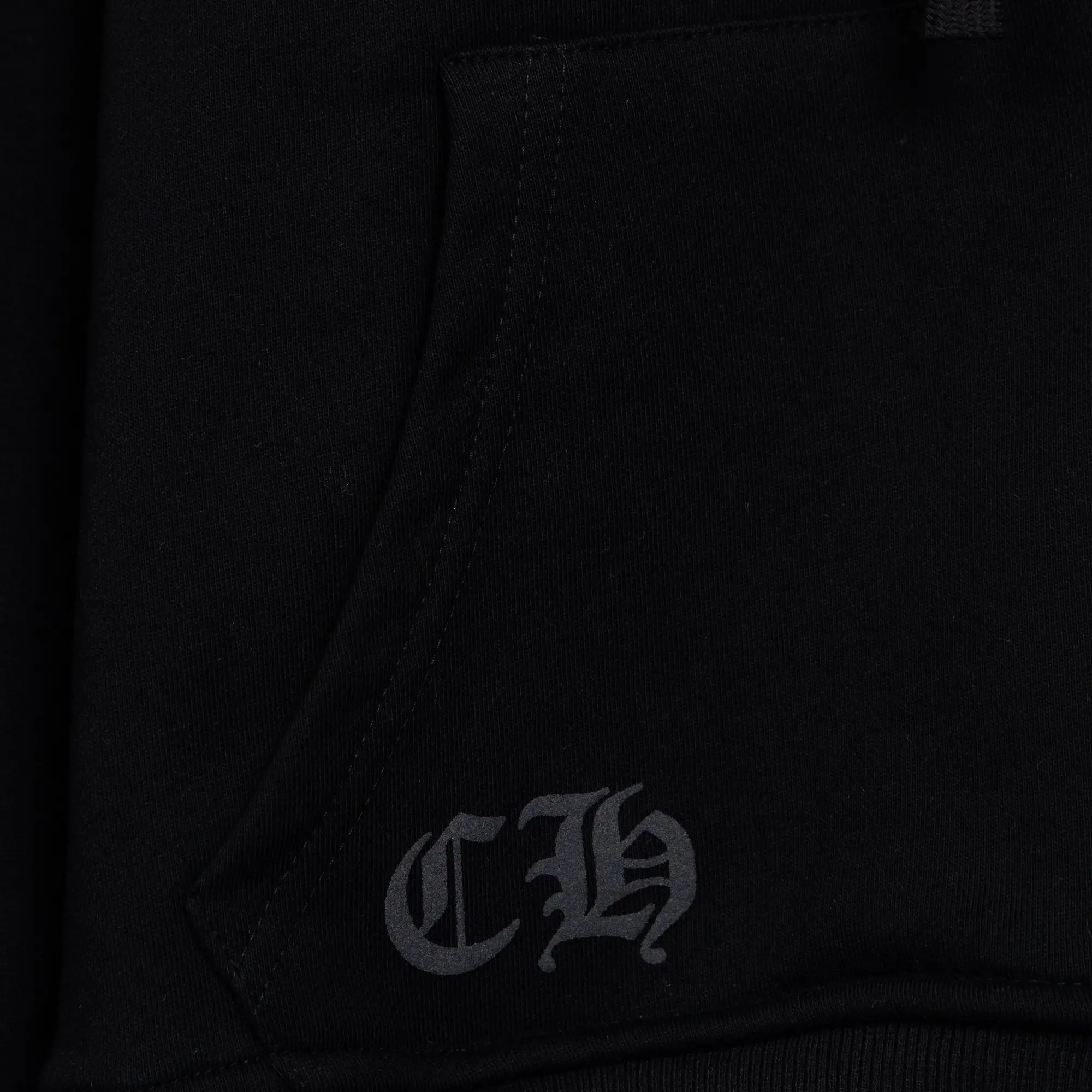 Chrome Hearts Embroidered Zip-Up Hoodie D22521063 — view 12