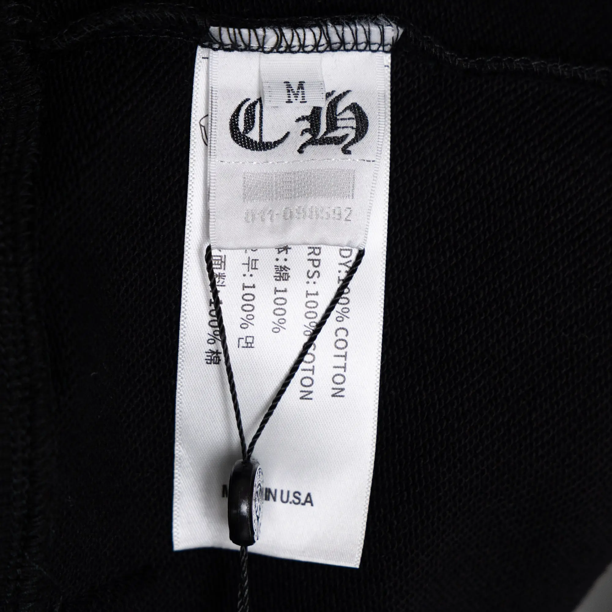 Chrome Hearts Embroidered Zip-Up Hoodie D22521063 — view 18