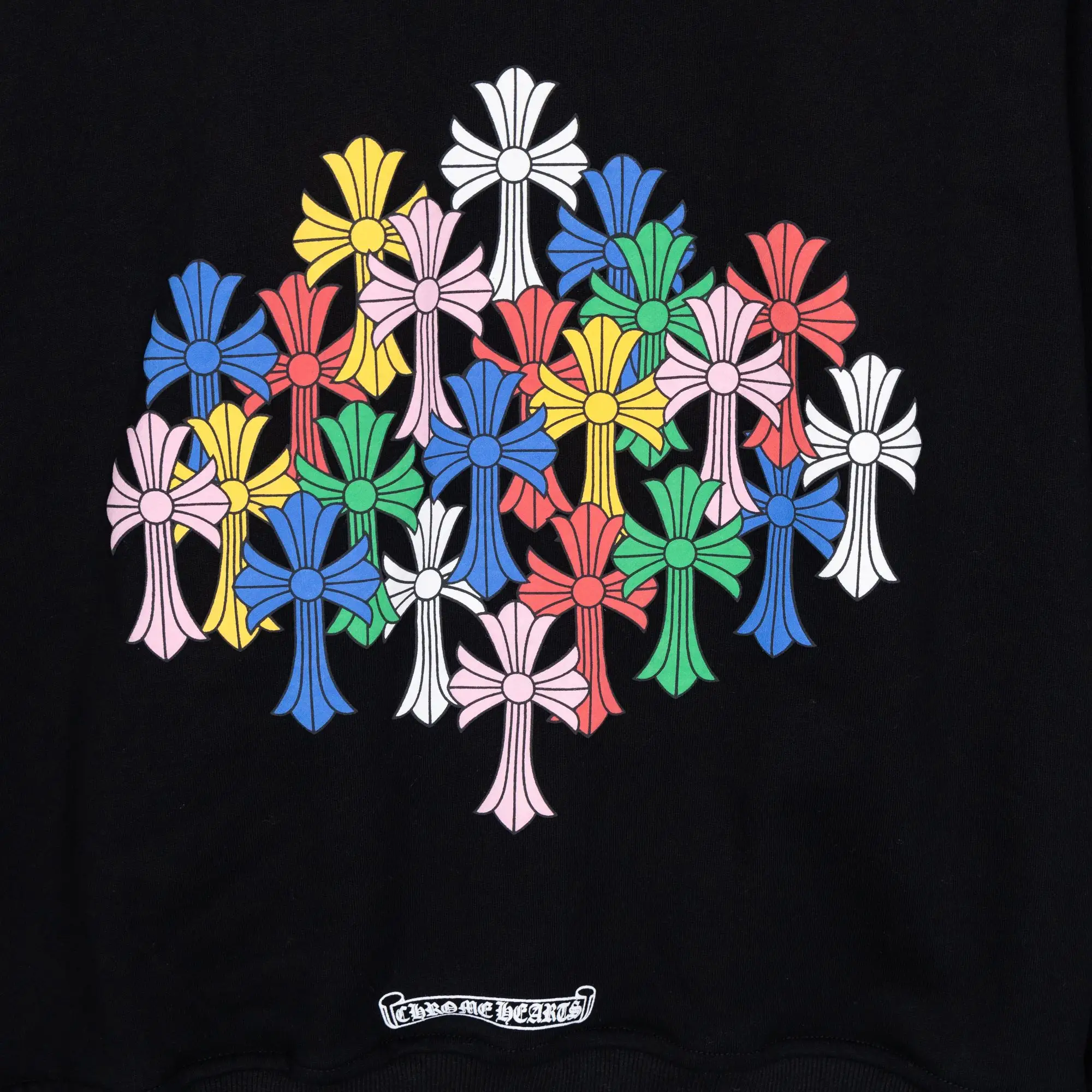 Chrome Hearts Embroidered Zip-Up Hoodie D22521063 — view 19