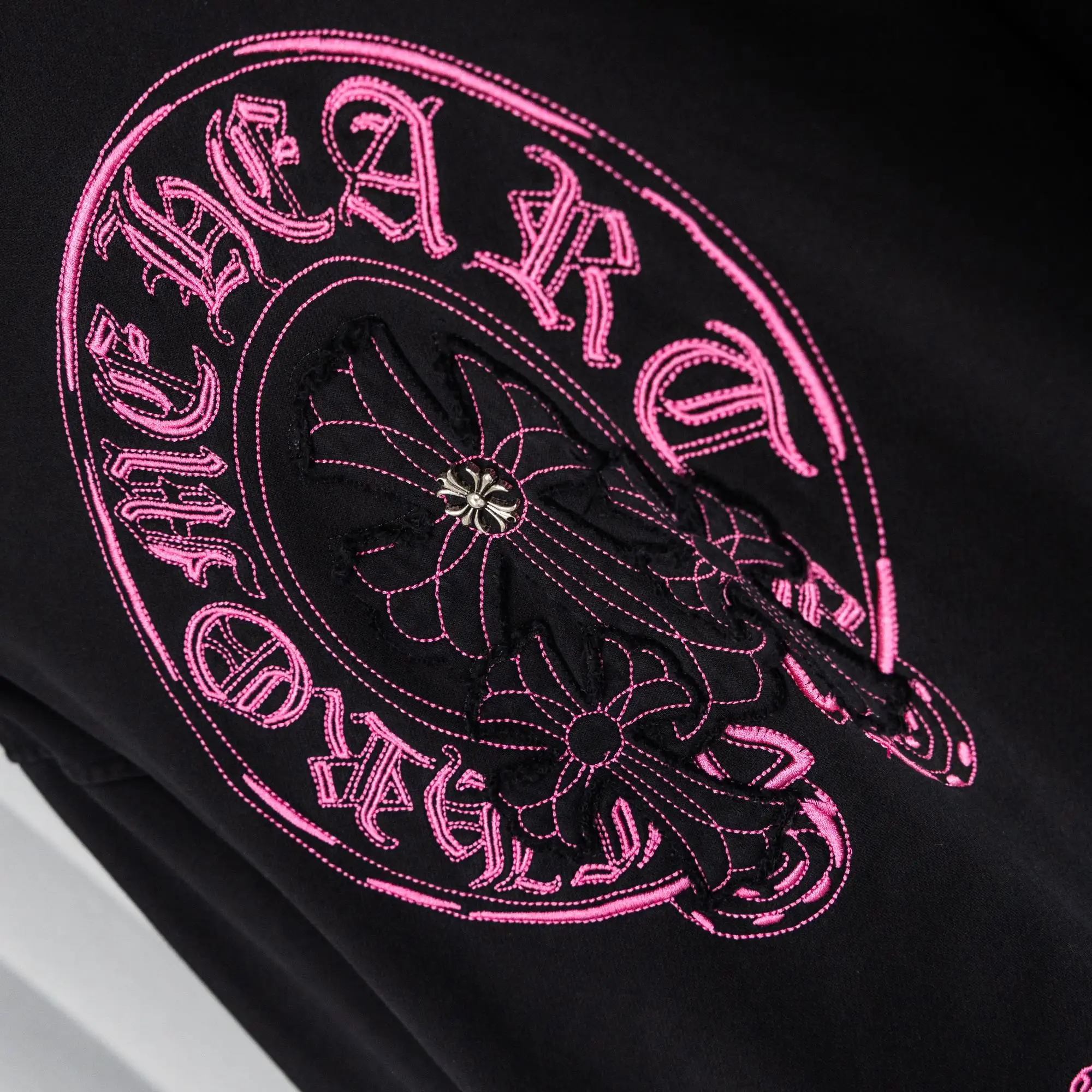 Logo Embroidery Zip-Up Hoodie D23521062 — view 4