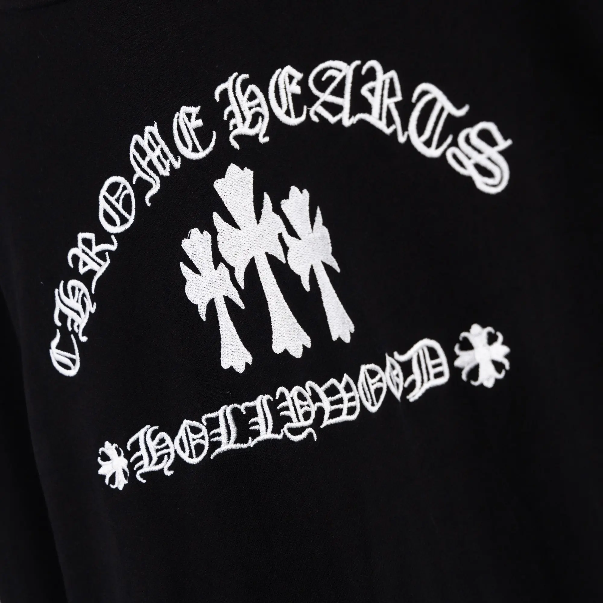 Embroidered Patch Zip-Up Hoodie D23521067 — view 4
