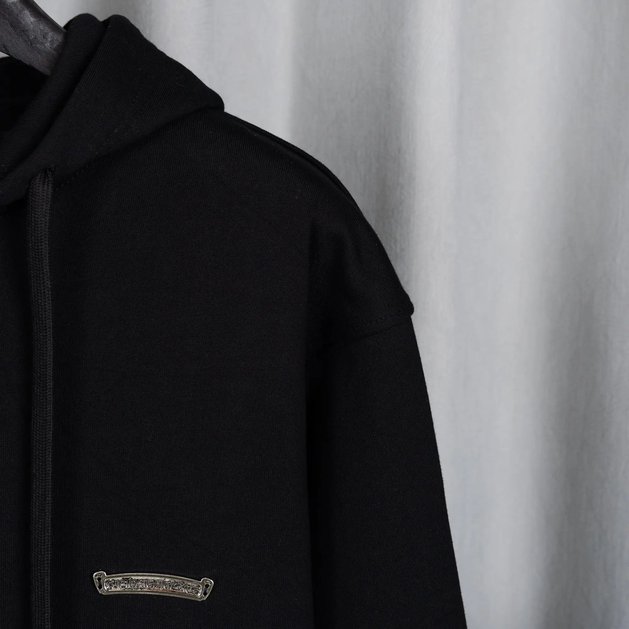Embroidered Patch Zip-Up Hoodie D23521067 — view 8