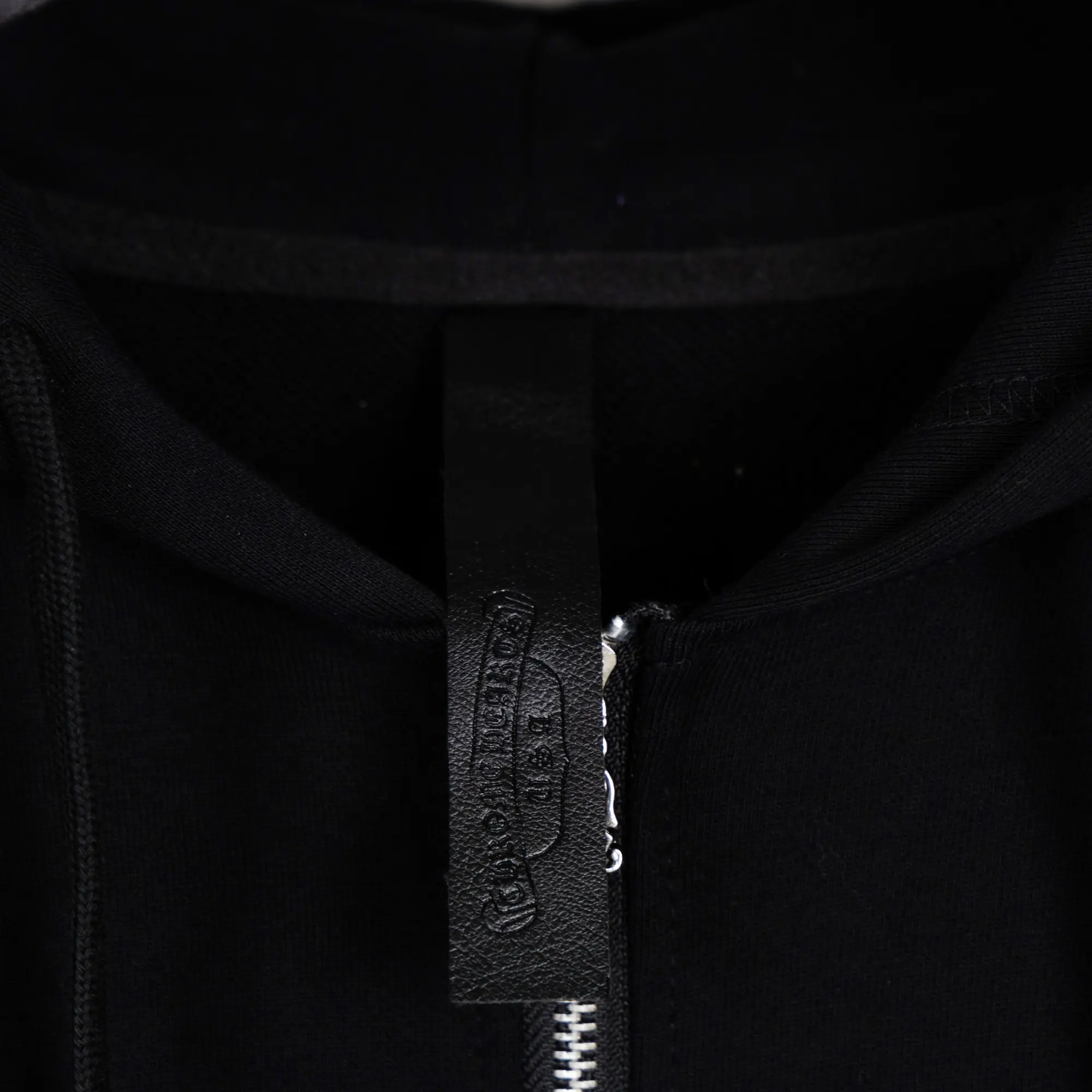 Embroidered Patch Zip-Up Hoodie D23521067 — view 9